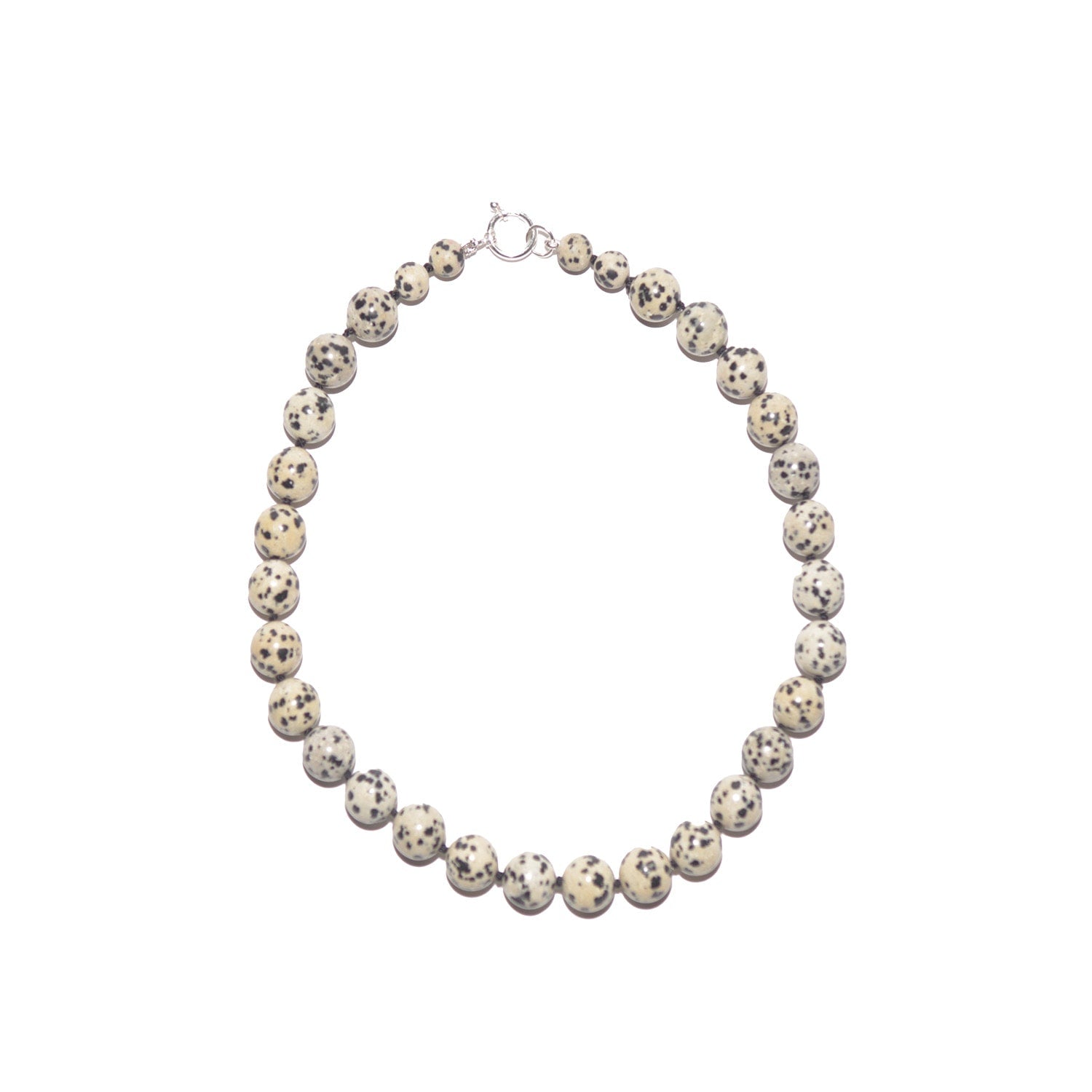 Galleta Dalmatian Jasper Necklace