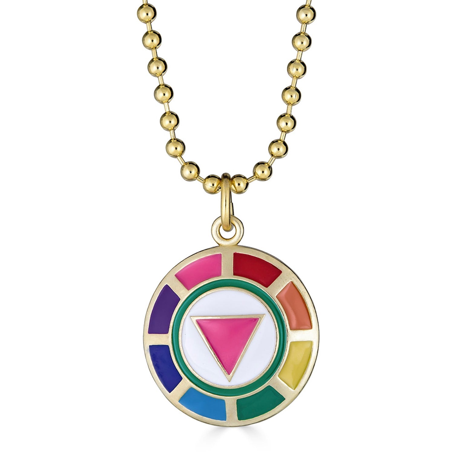 Gay Pride / Straight Allies Pendant - Small