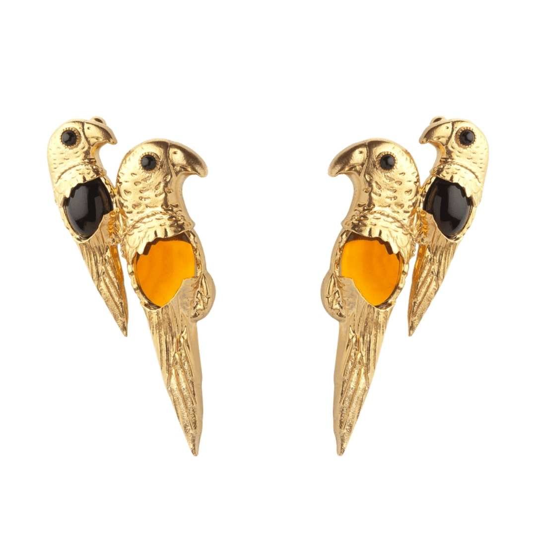 parrot-earrings