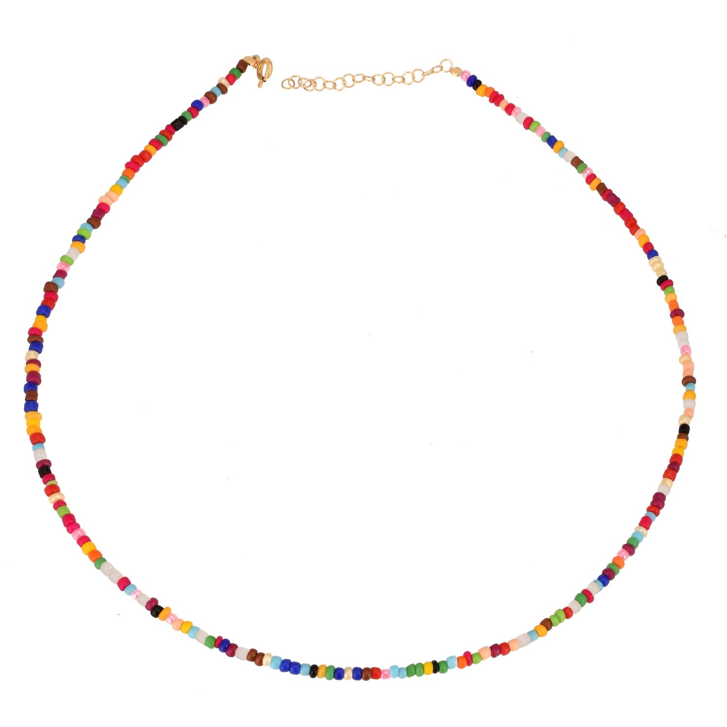 Starbust Seed Bead Necklace