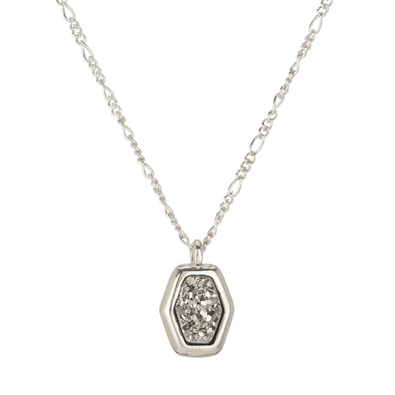 Dina Druzy Polygon Necklace