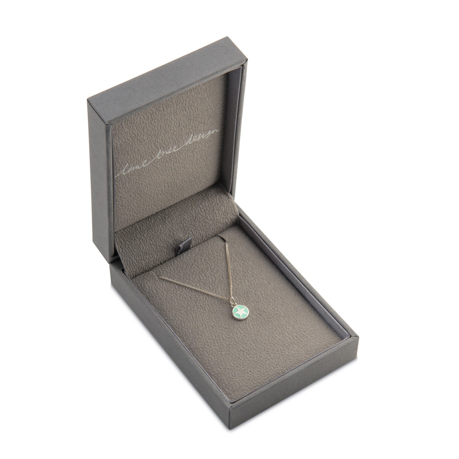 Jade Enamel Star Necklace