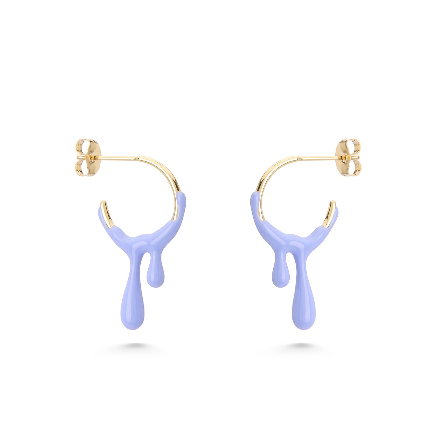 Gelato Lavender Hoop - Gold