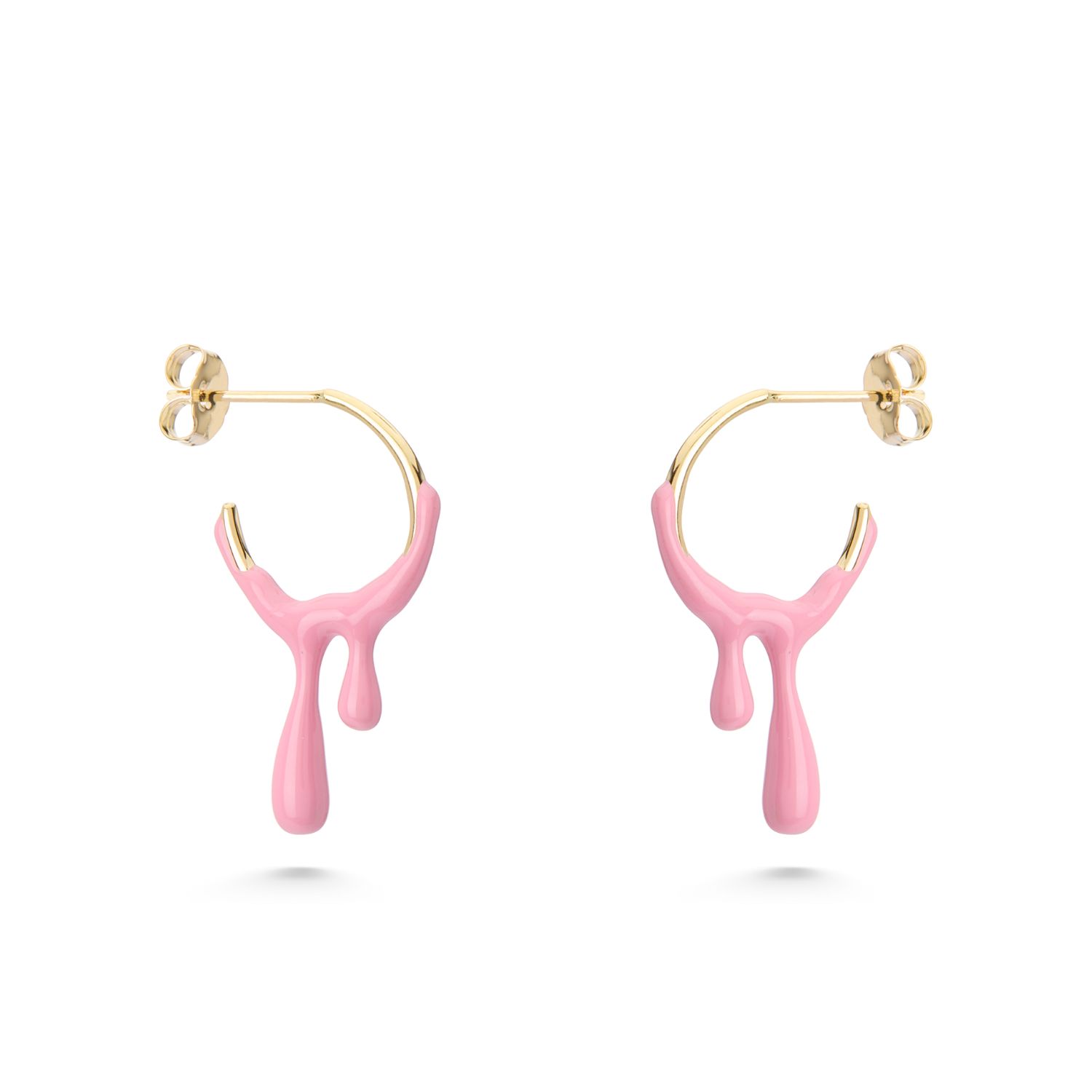 Gelato Raspberry Hoop - Gold