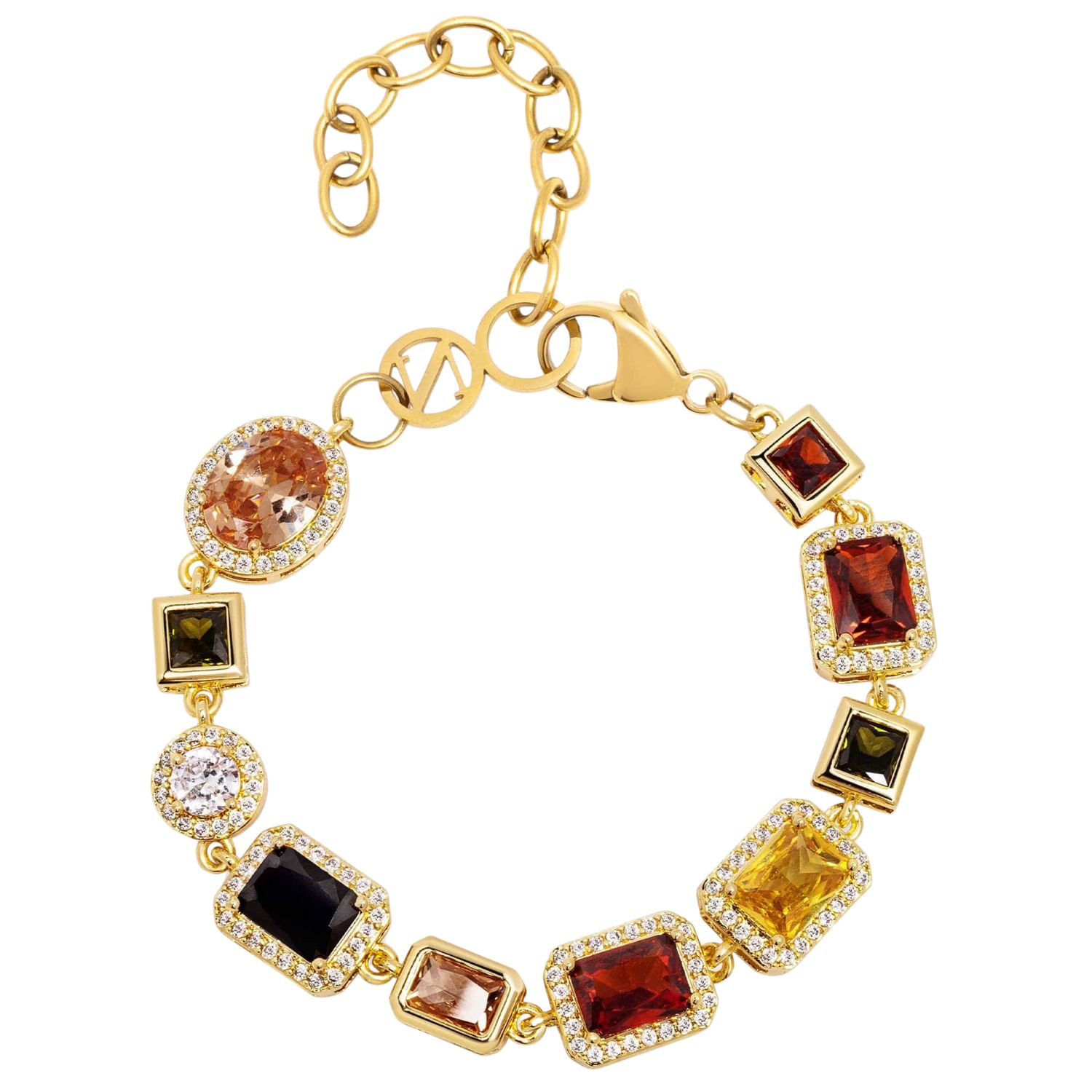 Gem Bracelet In Gold