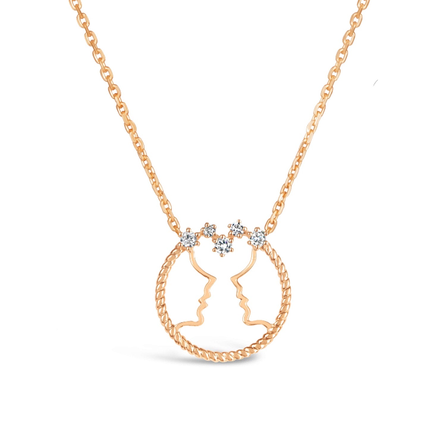 Gemini Zodiac Necklace