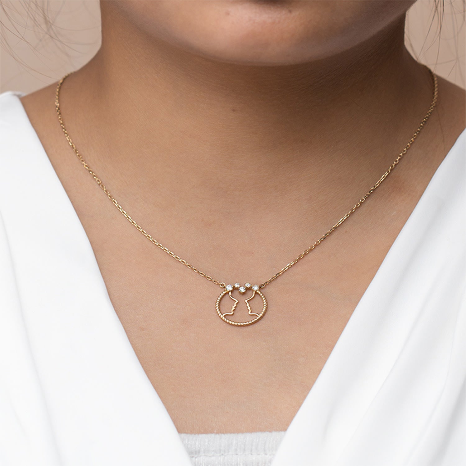 Gemini Zodiac Necklace