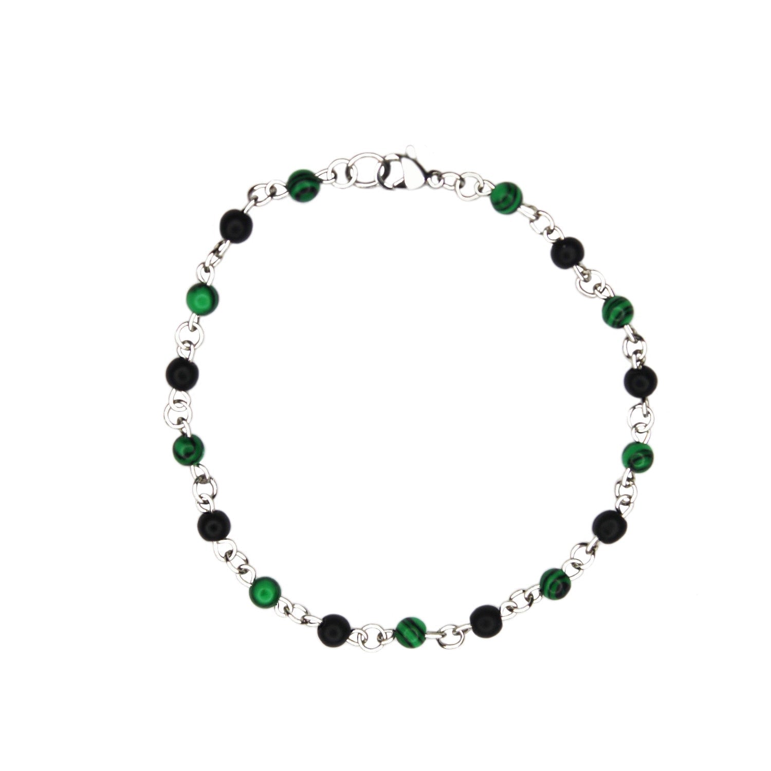 Gemstone Link Bracelet