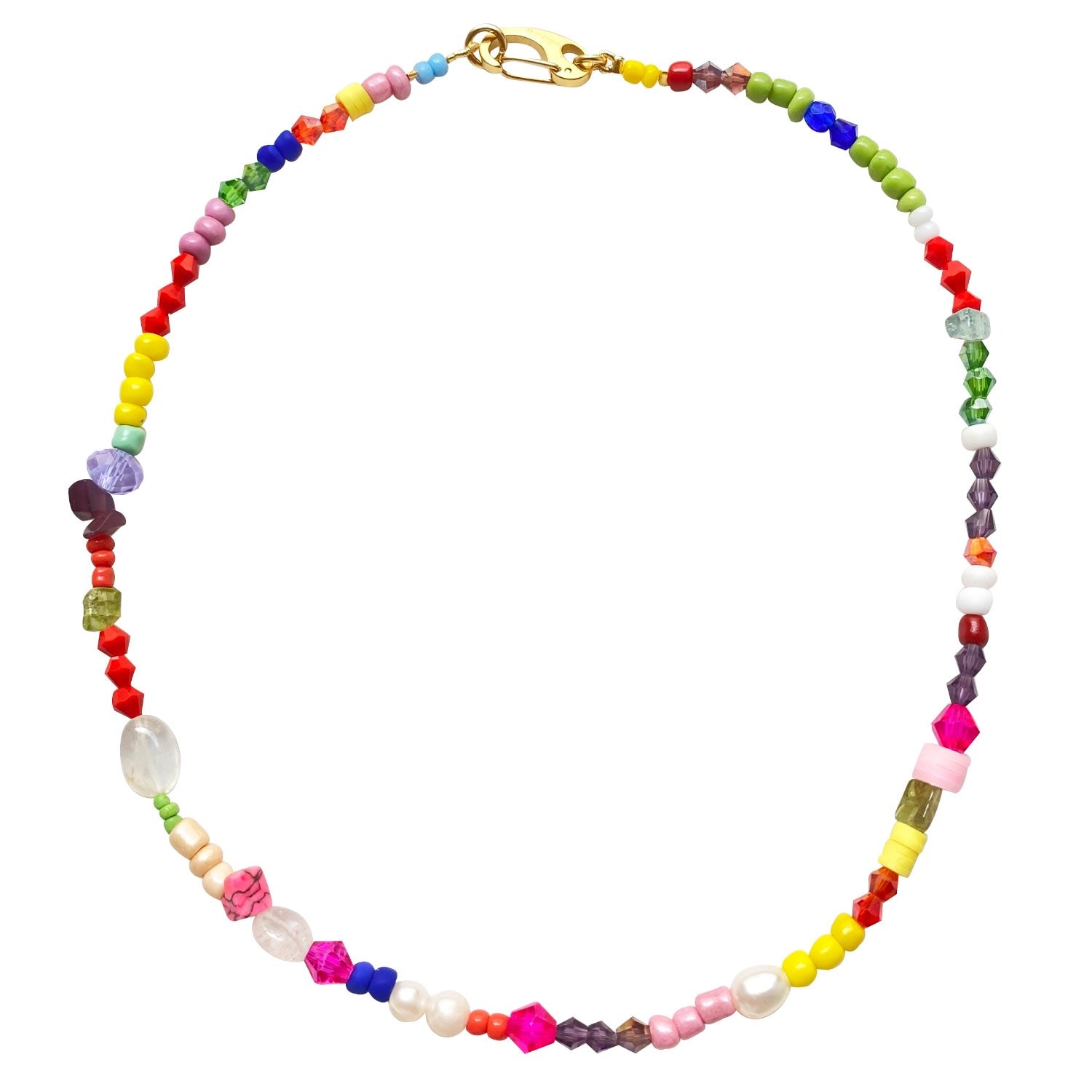 Gemstone Necklace Positano