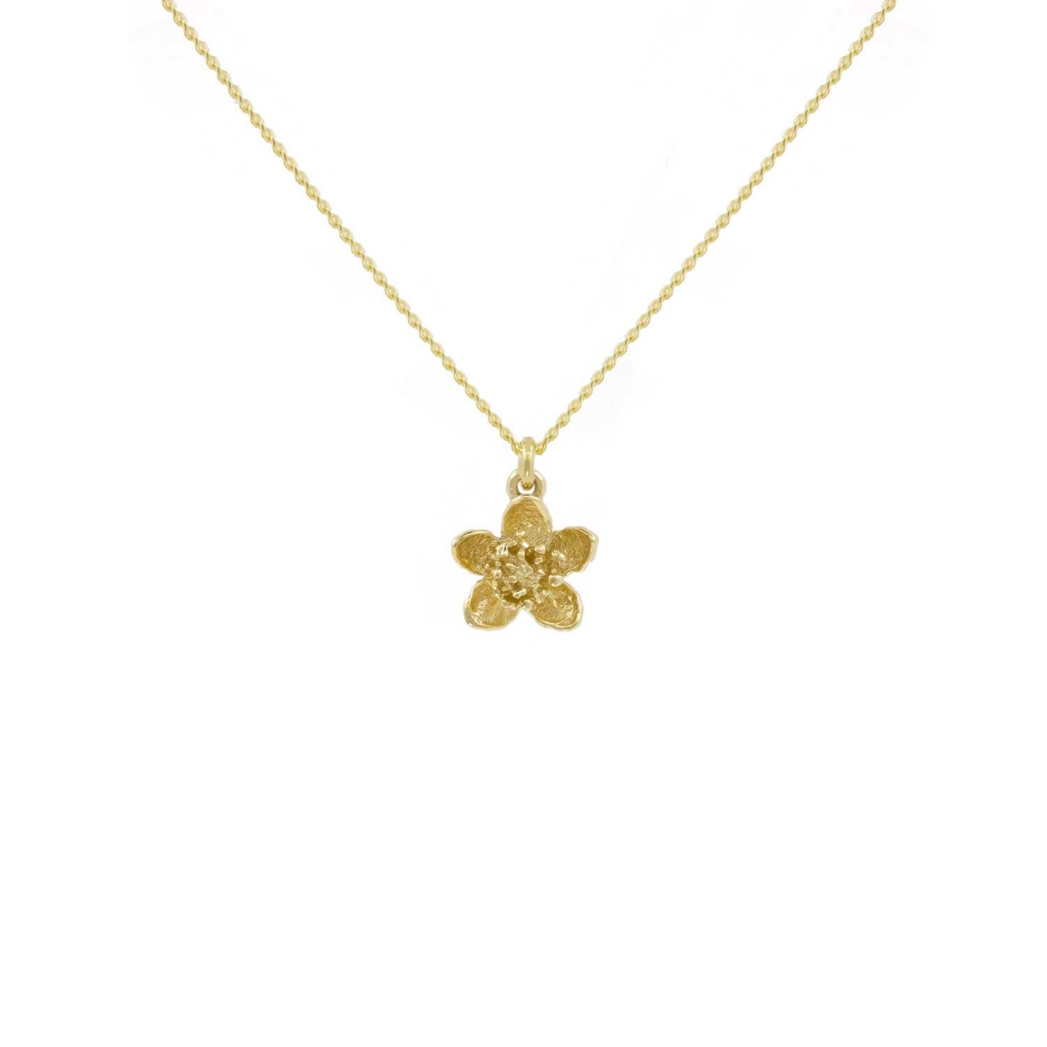 Cherry Blossom Necklace – Gold