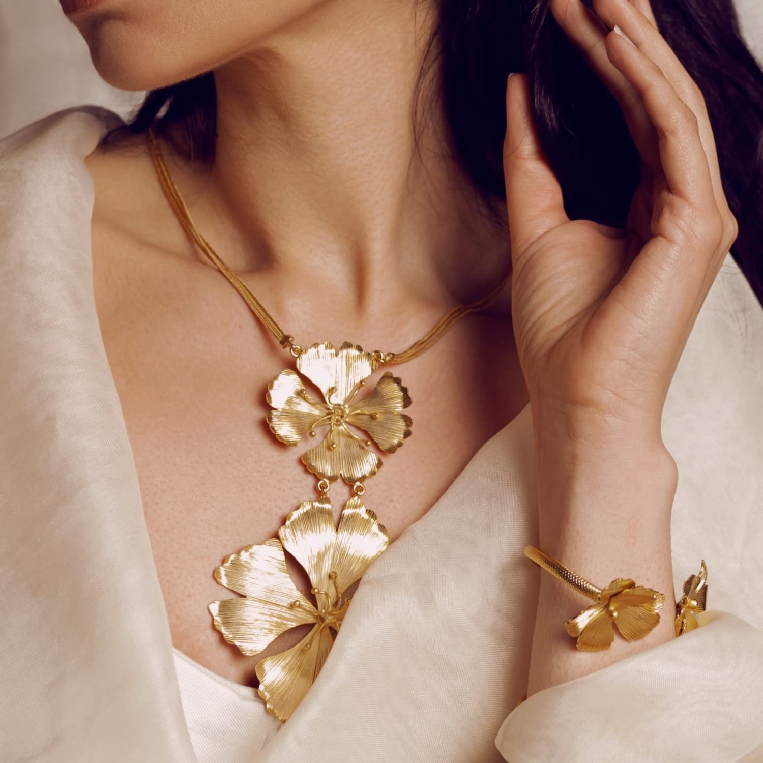 Ginko Leaf Necklace