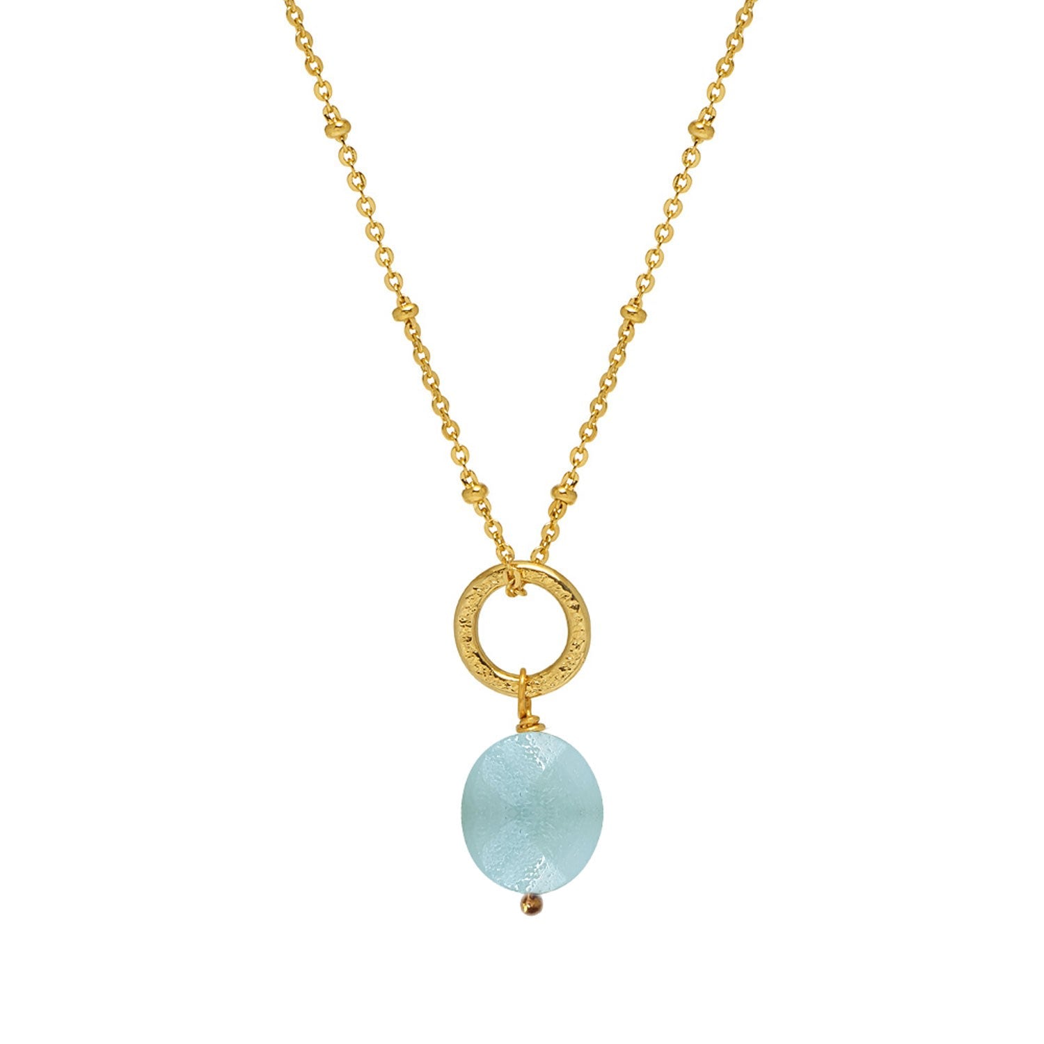 Gita Pendant With Amazonite Fair Trade