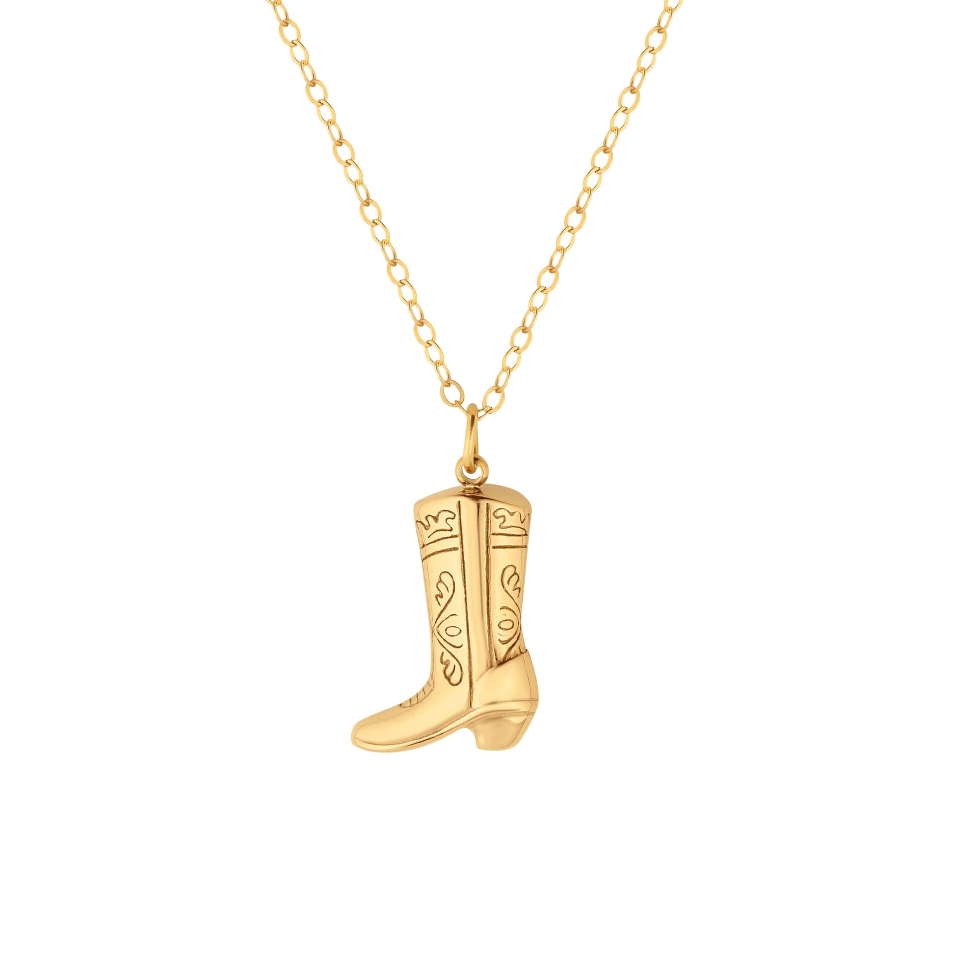 Give Em' The Boot Necklace