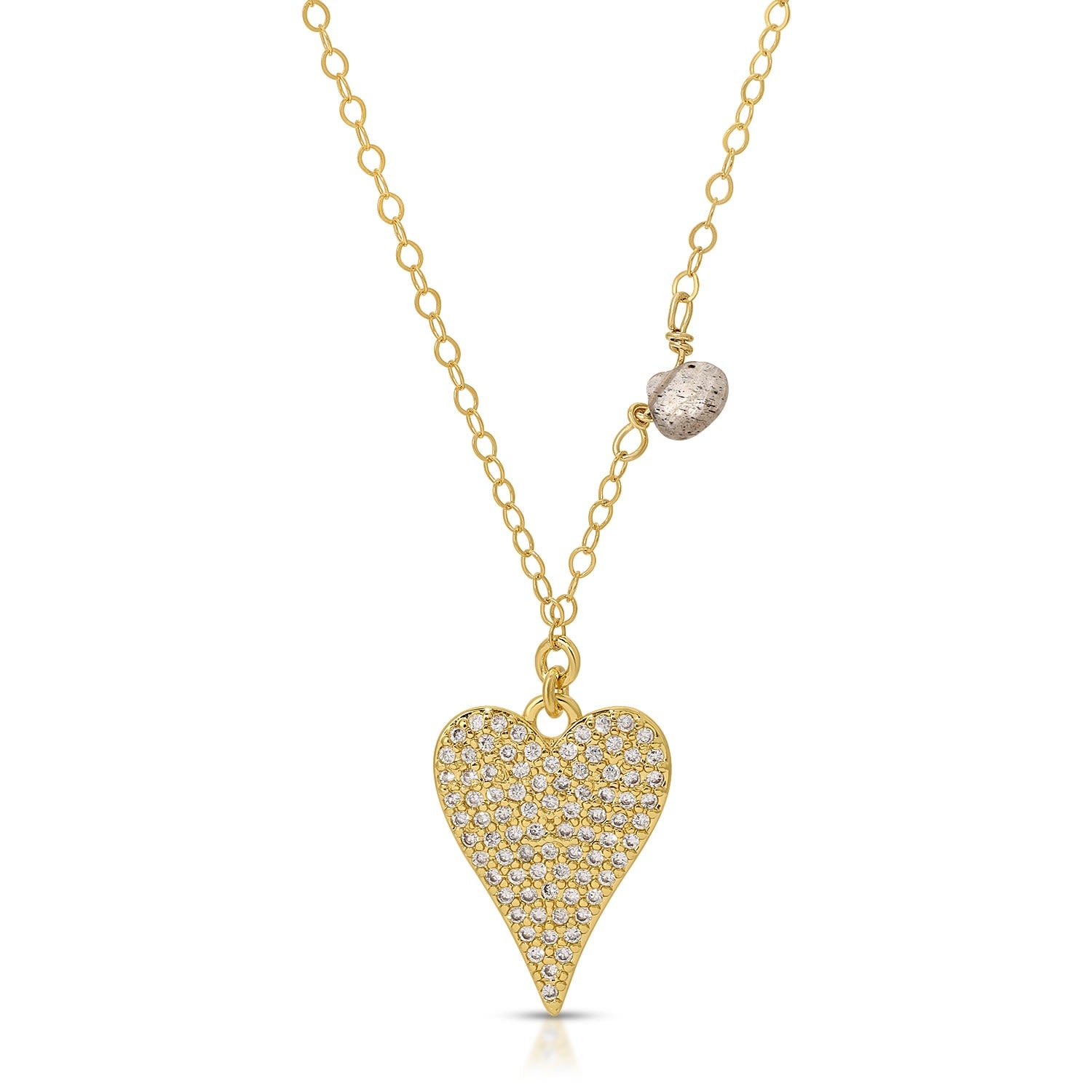Glimmer Heart Necklace
