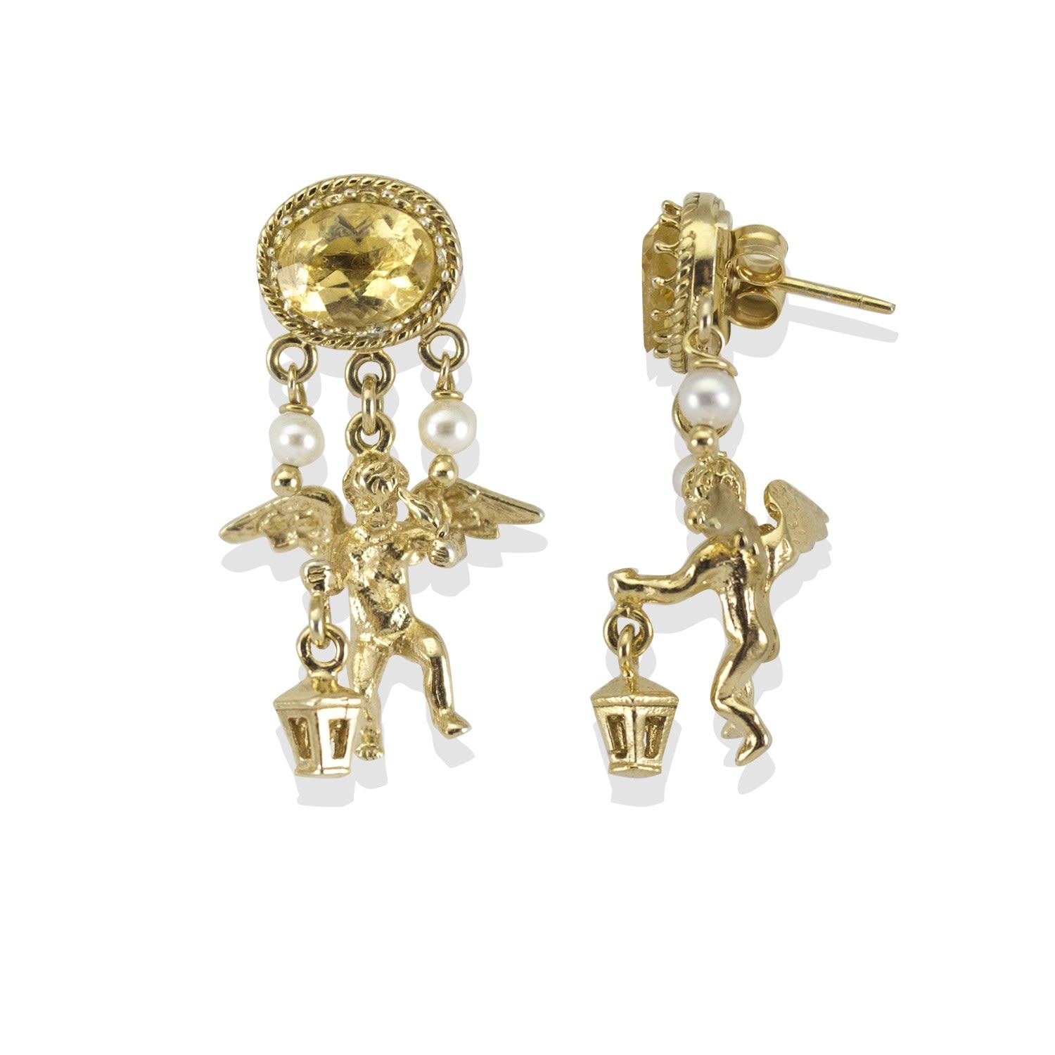Cherubini Citrine Earrings