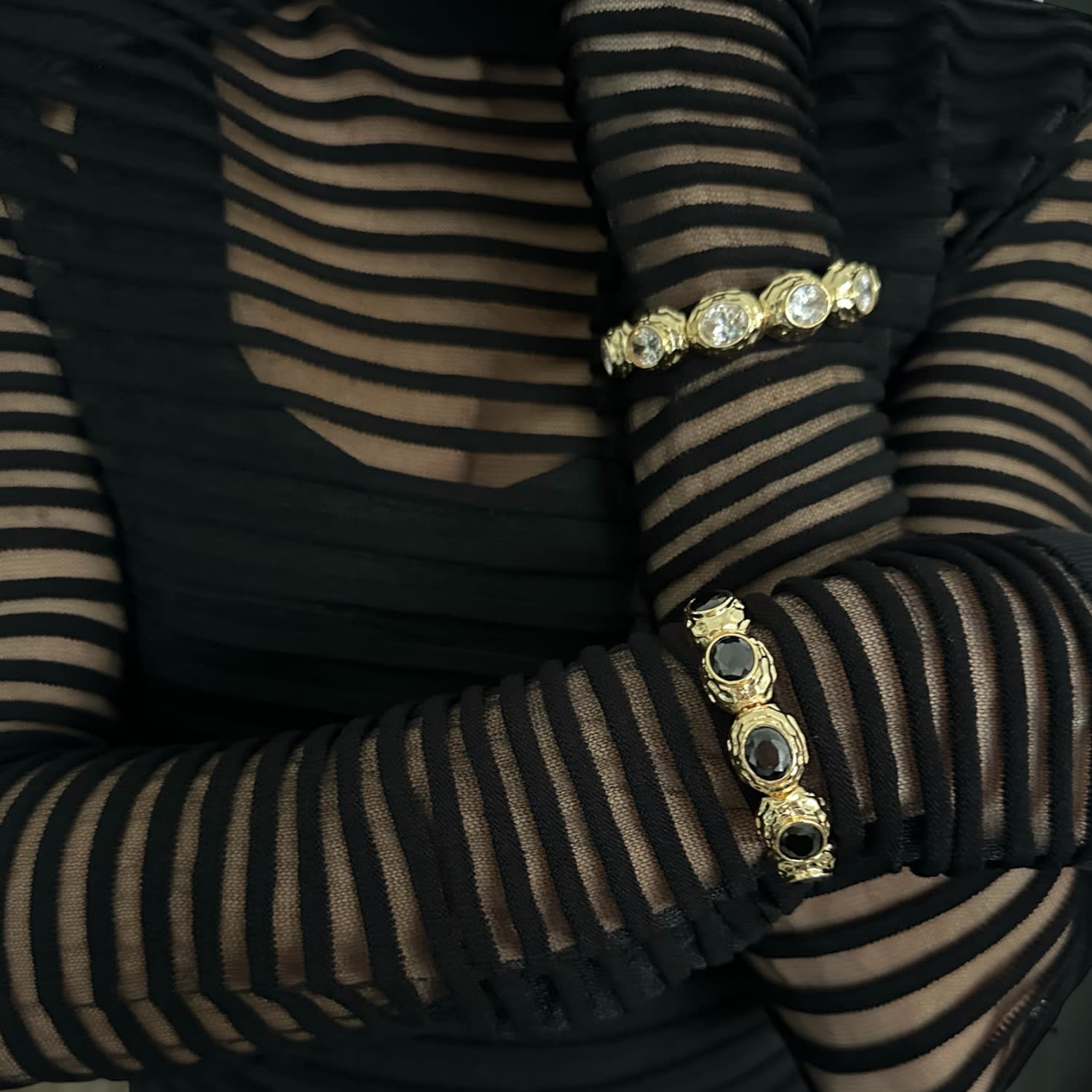 Gloria Gold Zirkon Bracelet