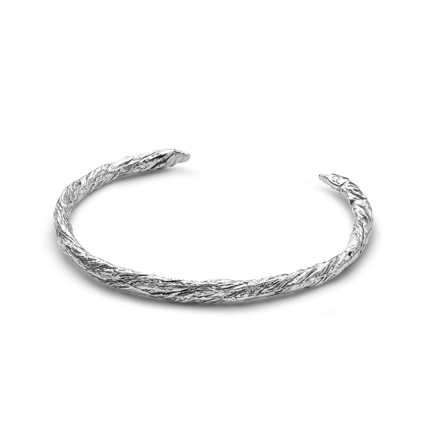 Archaic Solid Bracelet Silver