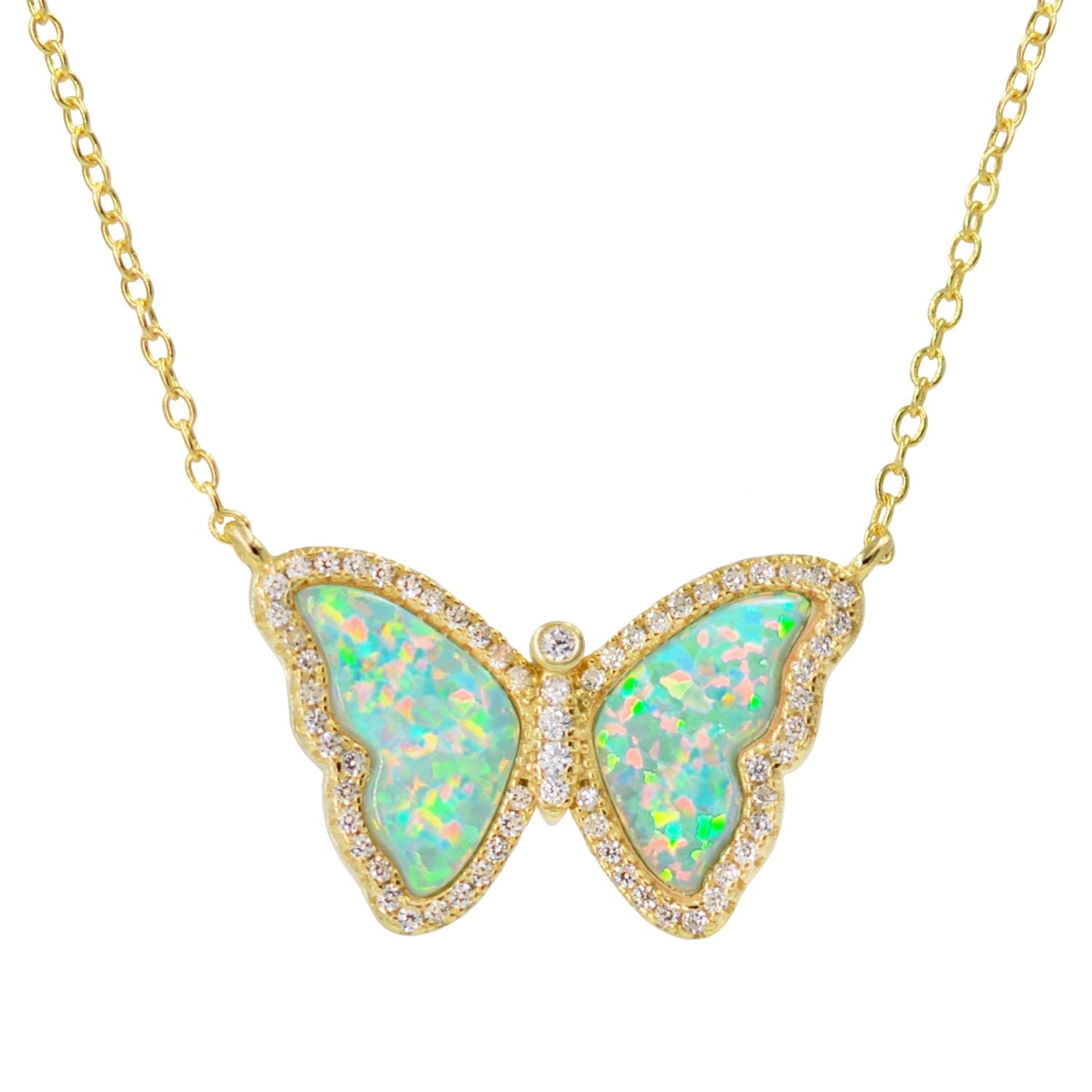 Opal Butterfly - Green