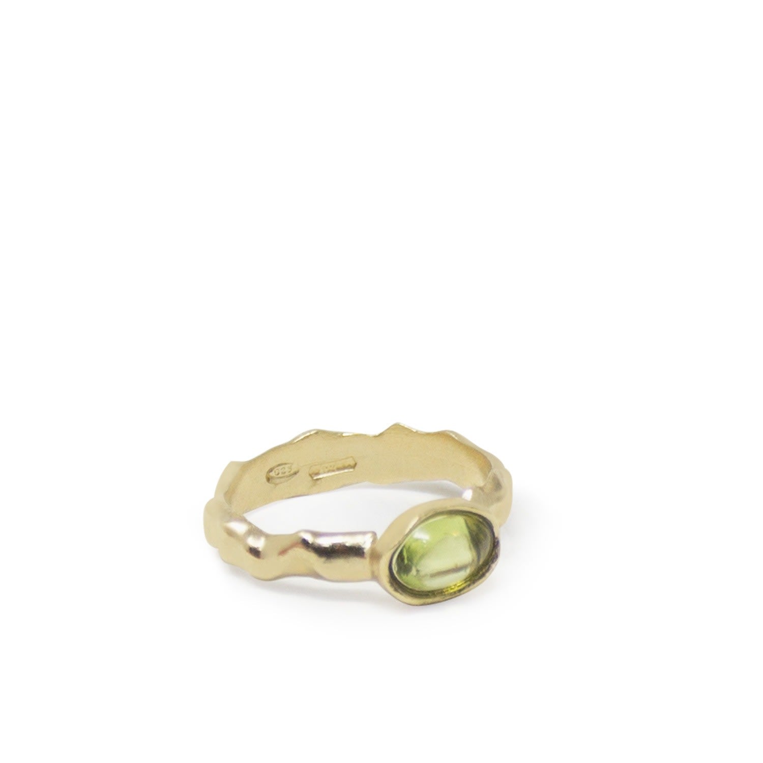 Cosmo Gold - Plated Peridot Ring