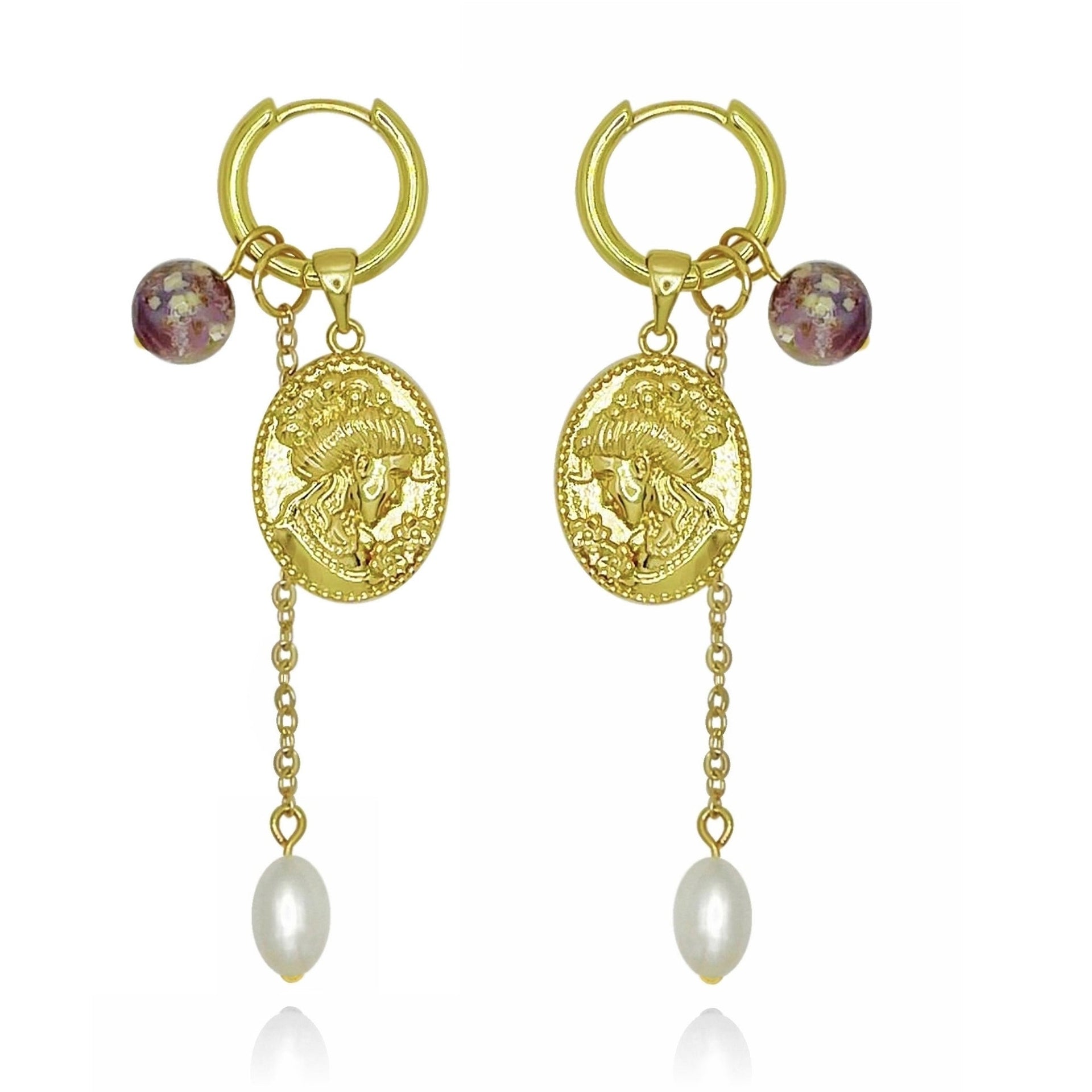 Goddess Of Fertility And Nature Earrings