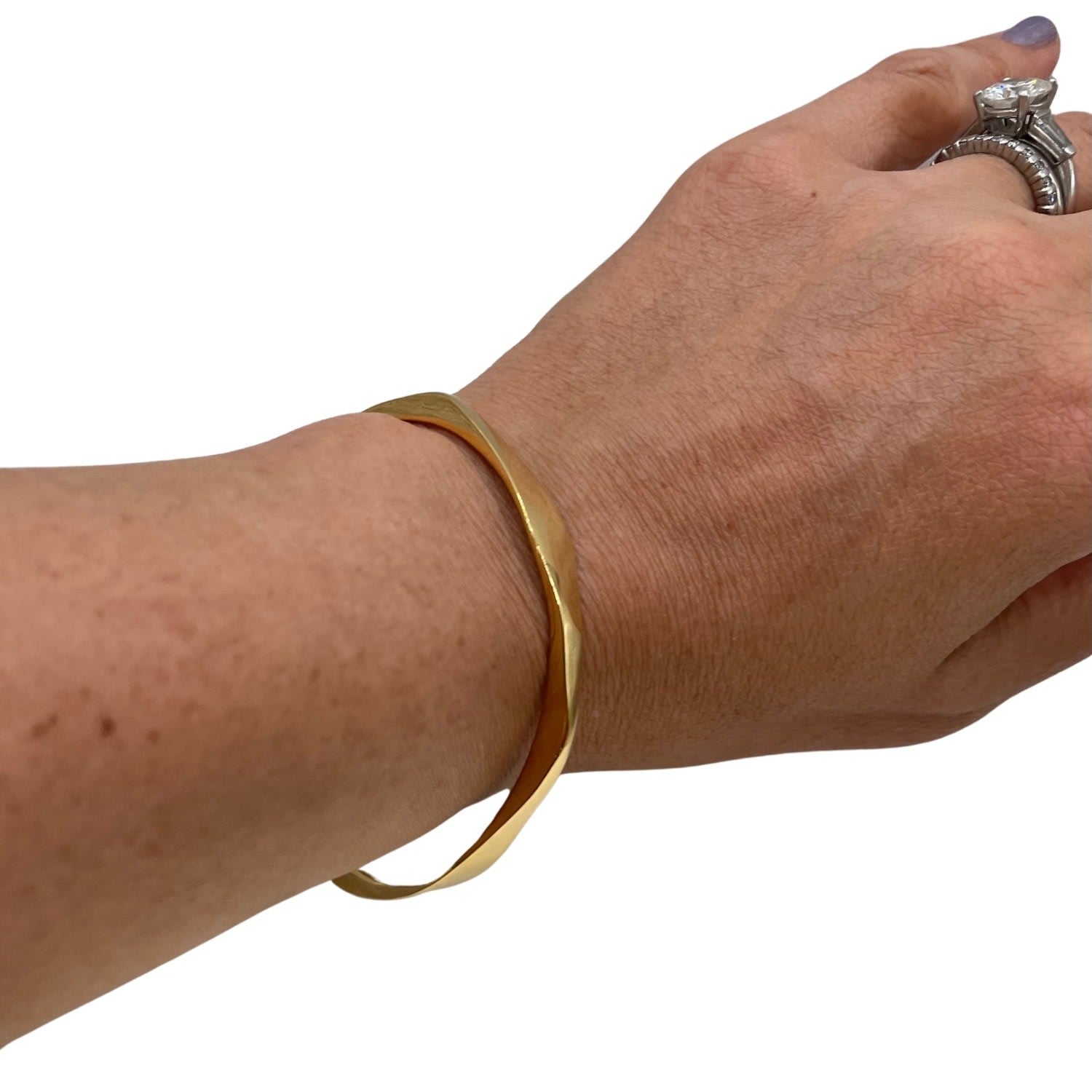 Gold Bangle Bracelet