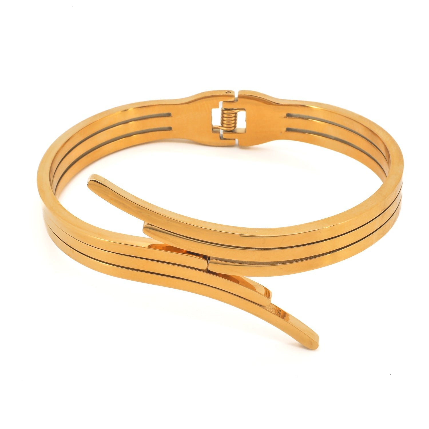 Gold Bangle Bracelet - Gold