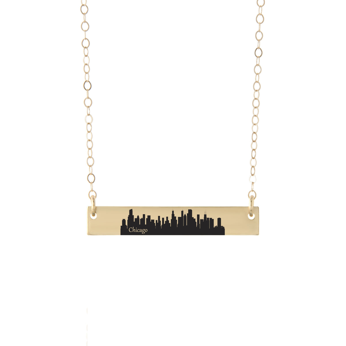 Chicago Necklace - Chicago Skyline Jewelry