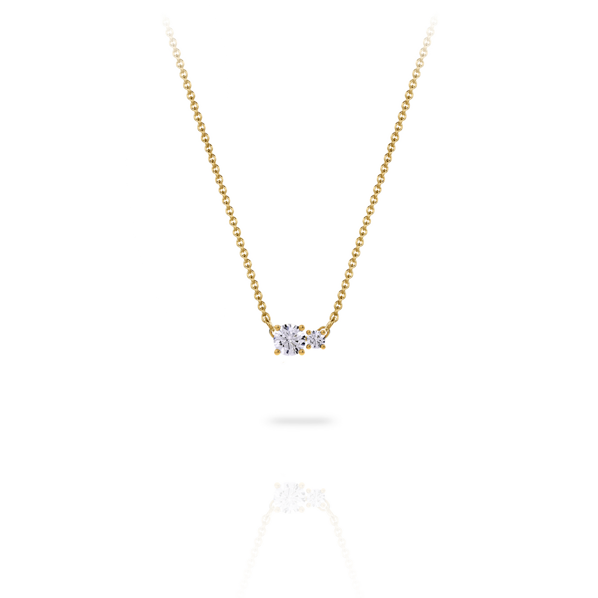 DUO DIAMOND NECKLACE