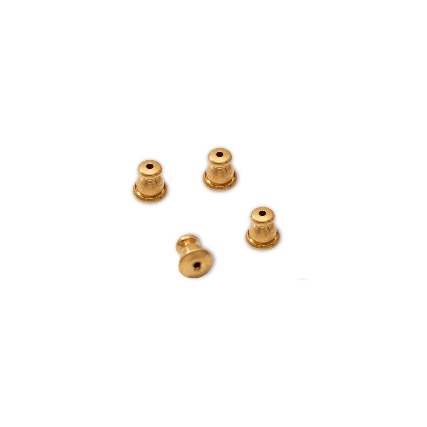 Gold Earring Backings