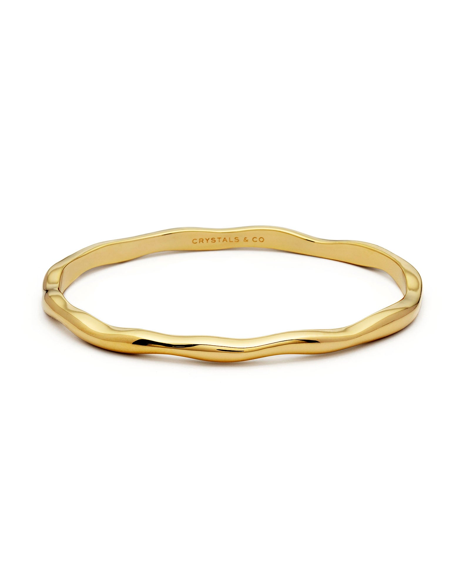 Gold Full Wave Bangle