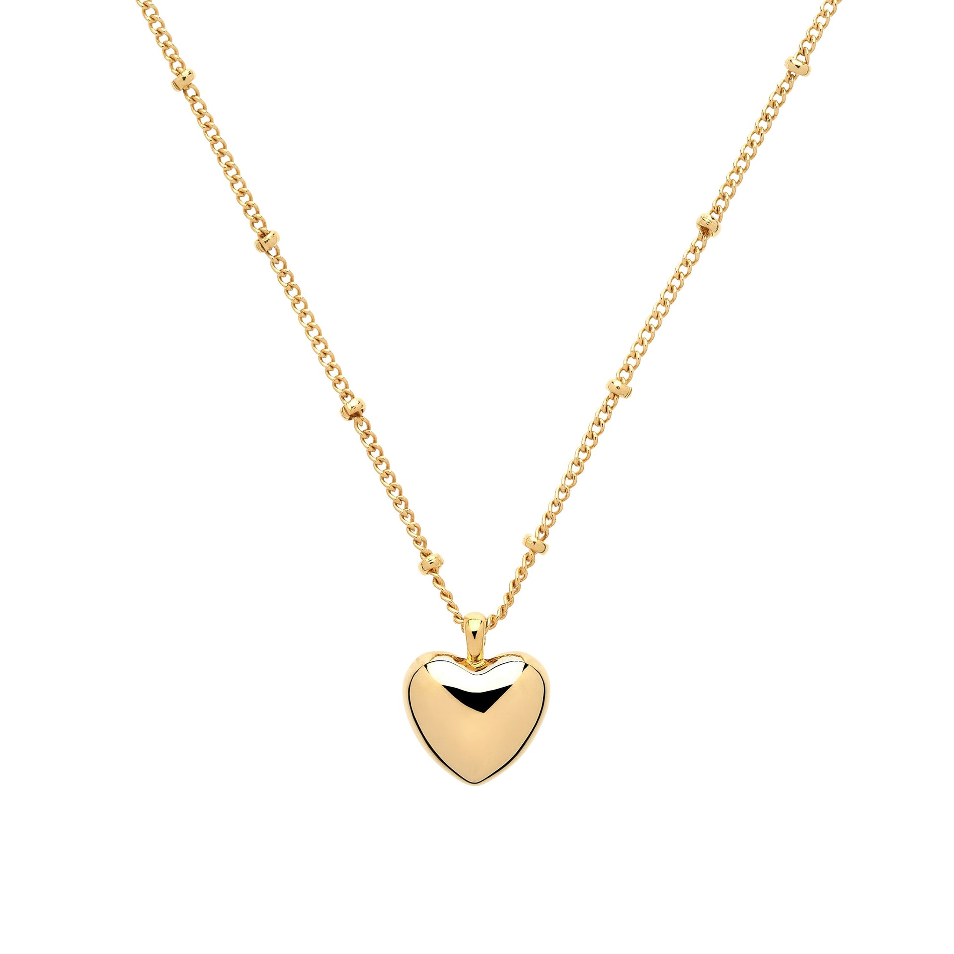 Gold Heart Pendant