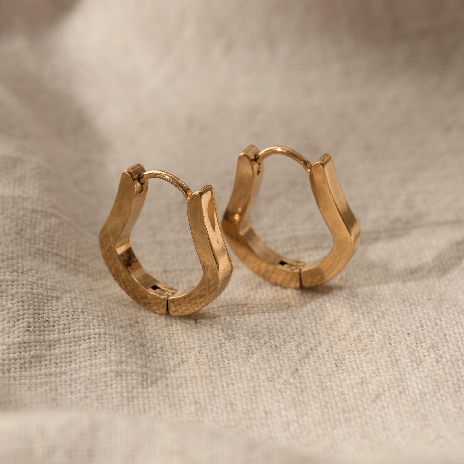 Gold Juno Hoops
