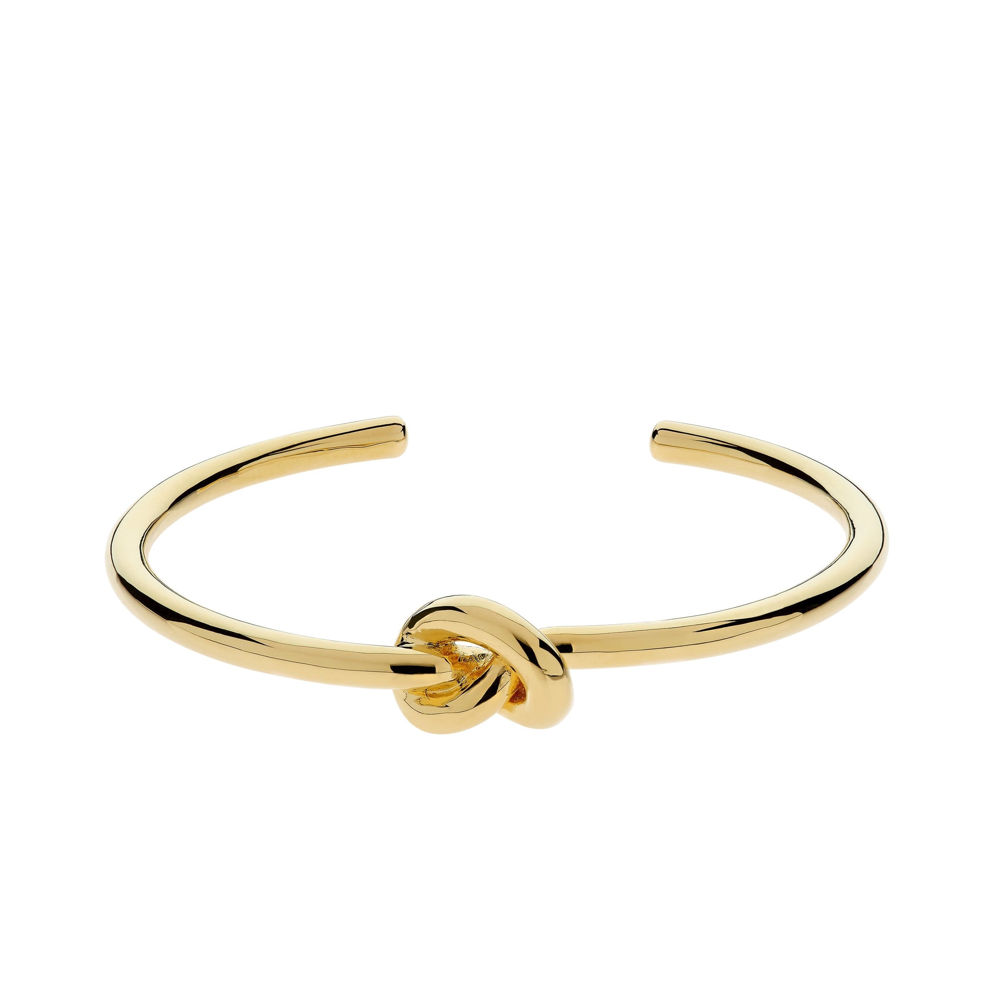 Gold Love Knot Cuff