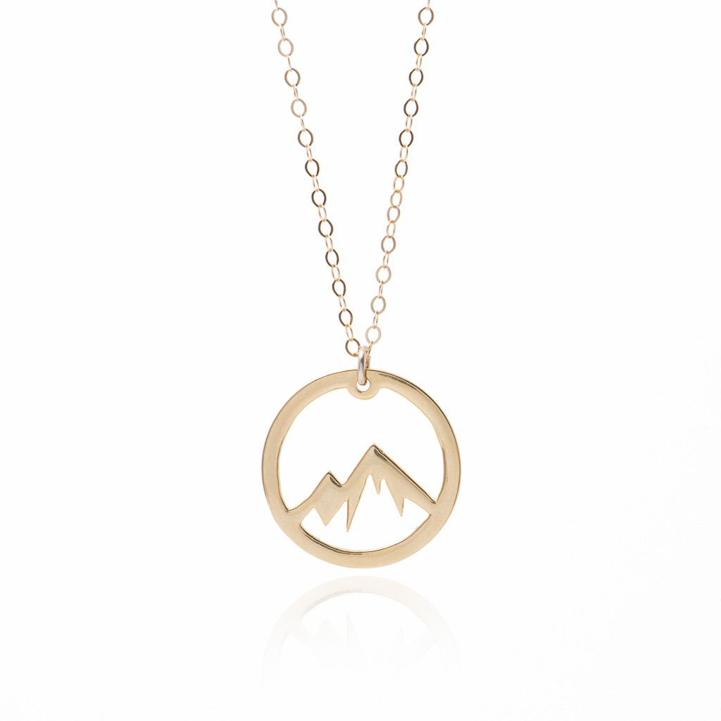 Gold Mountain Necklace