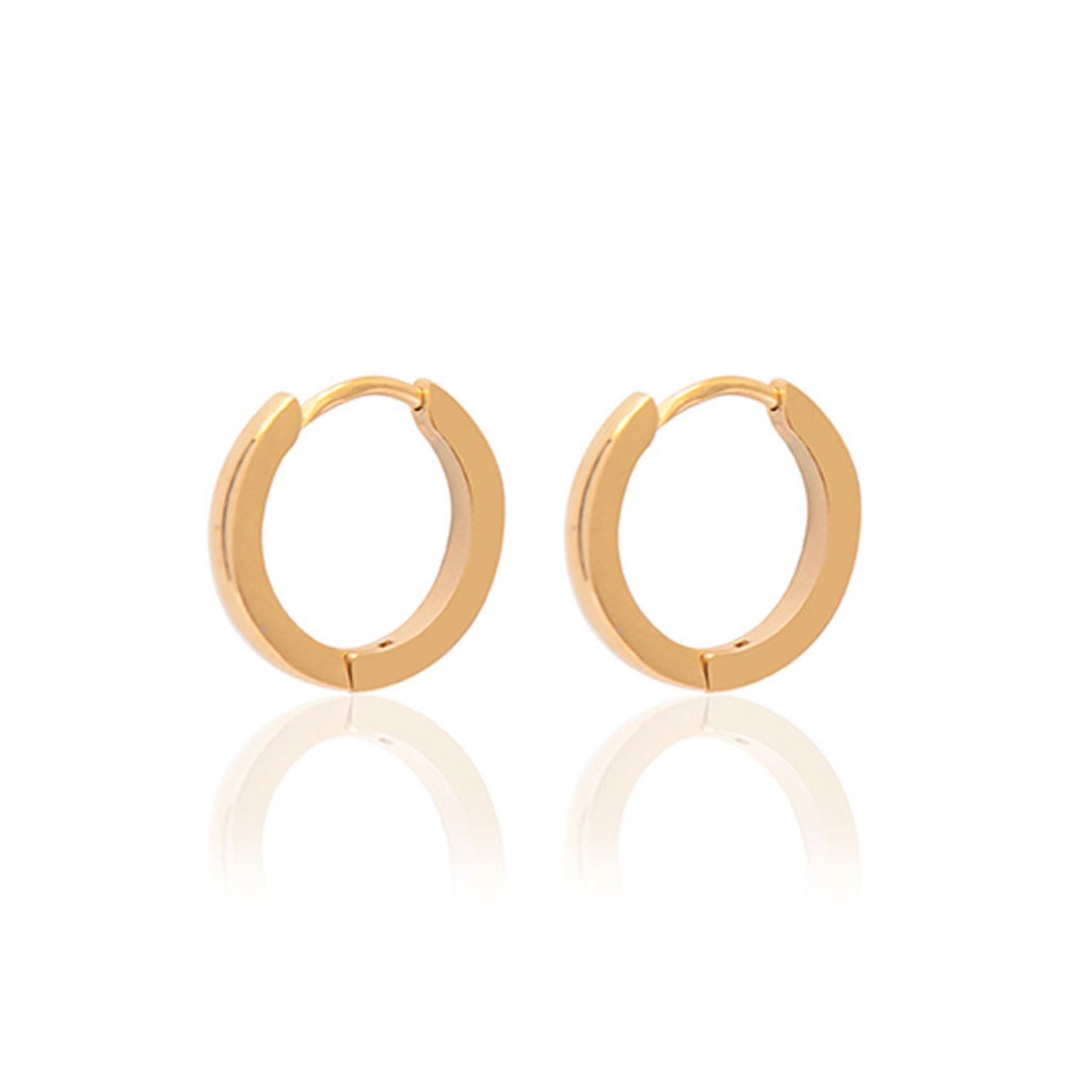 Gold Nala Hoops