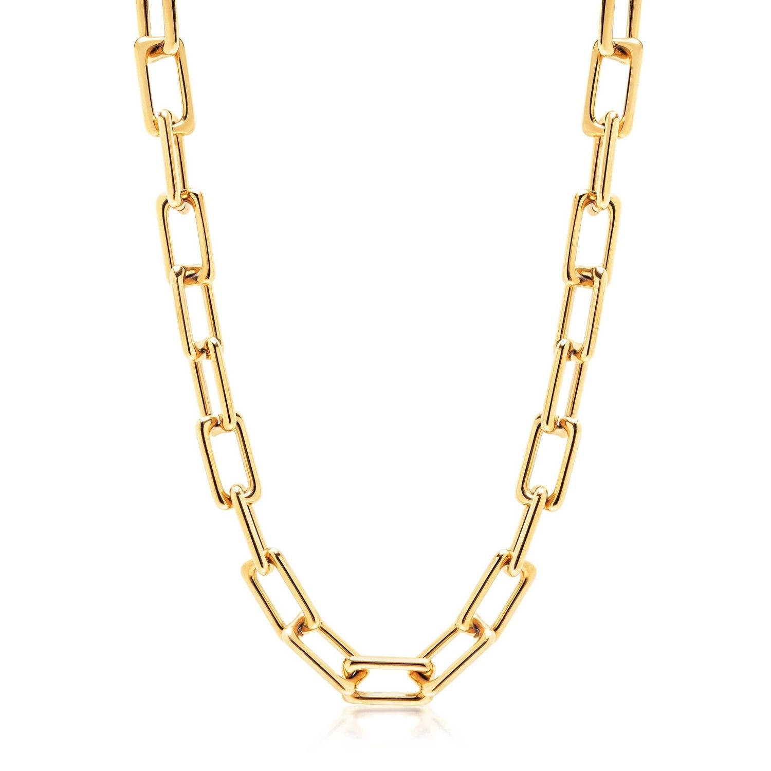 Gold Paperclip Chain