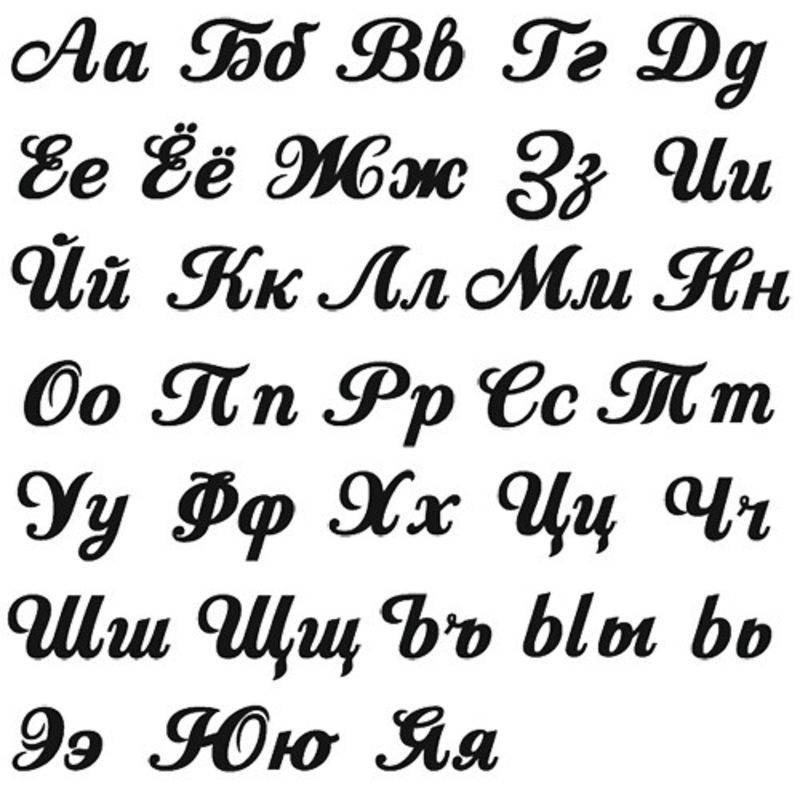 Gold Plated Russian Name Necklace