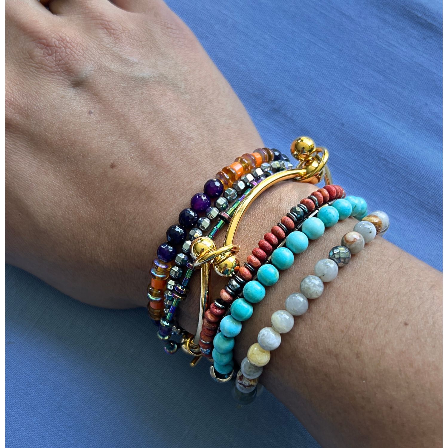 Gold Smaller Orbita Nova Bracelet