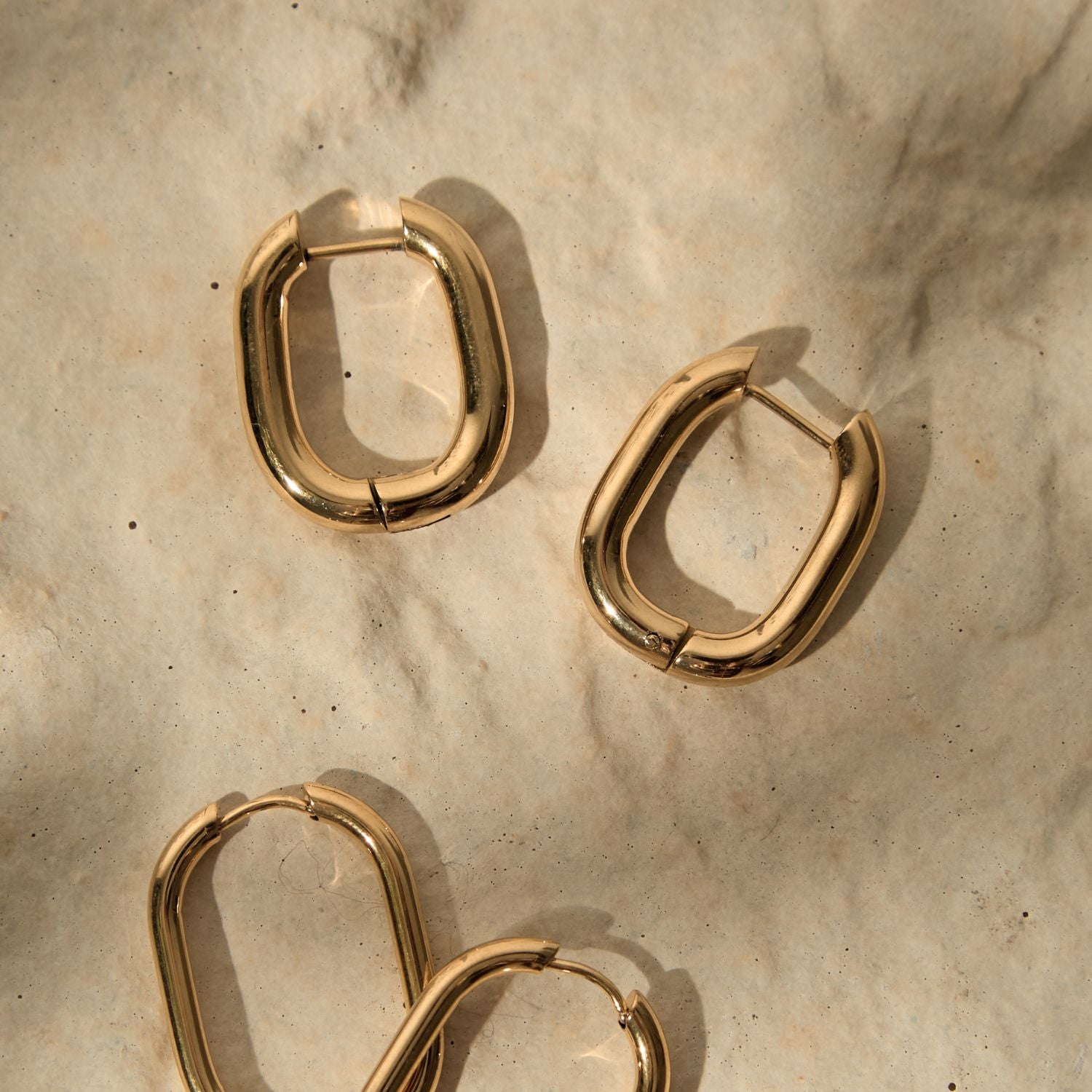 Gold Suki Hoops