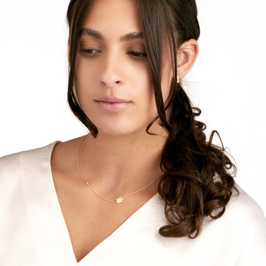 Turquoise Sea Turtle Necklace