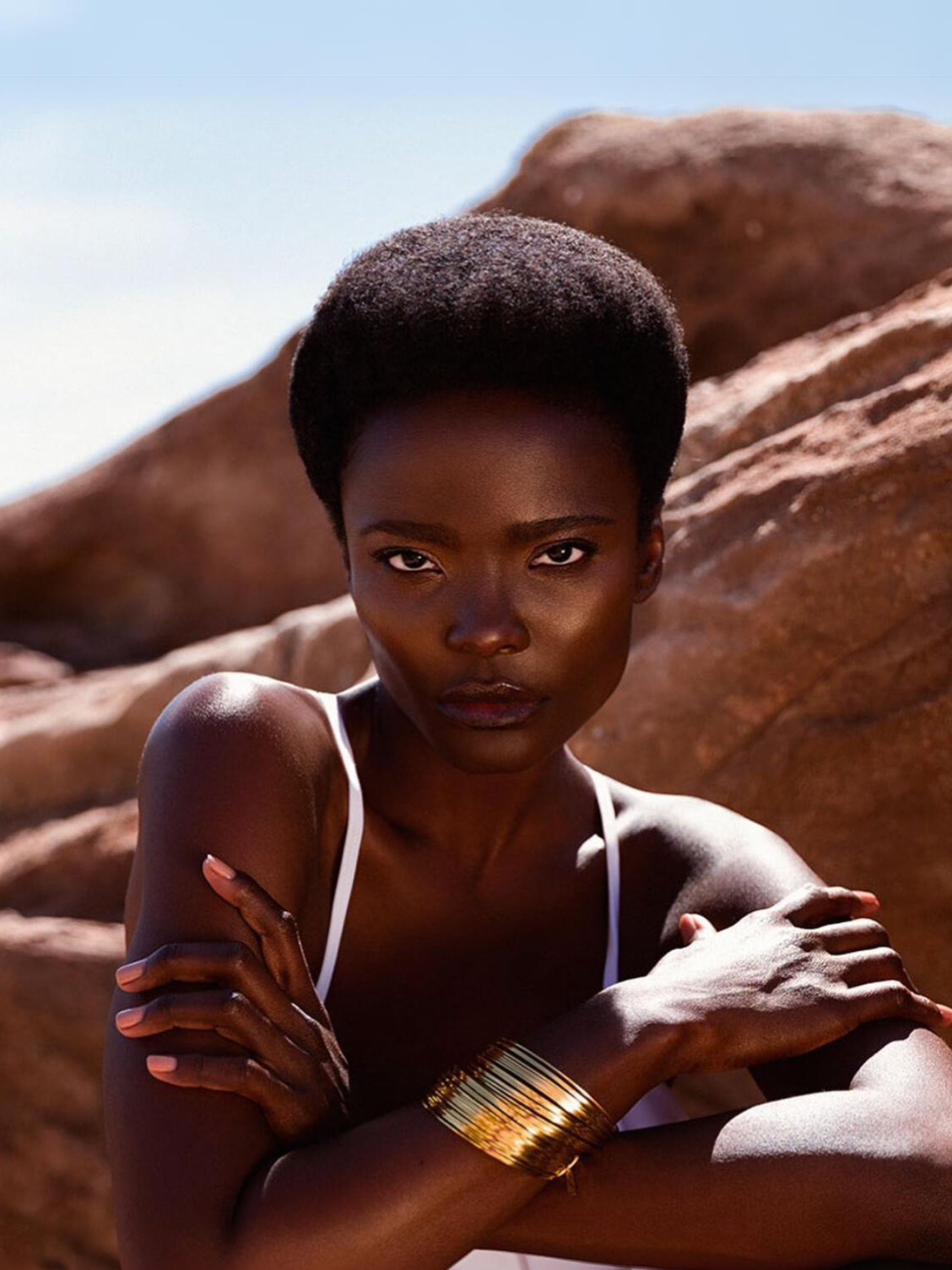 Gold Twenty Something Bangle Stack Set