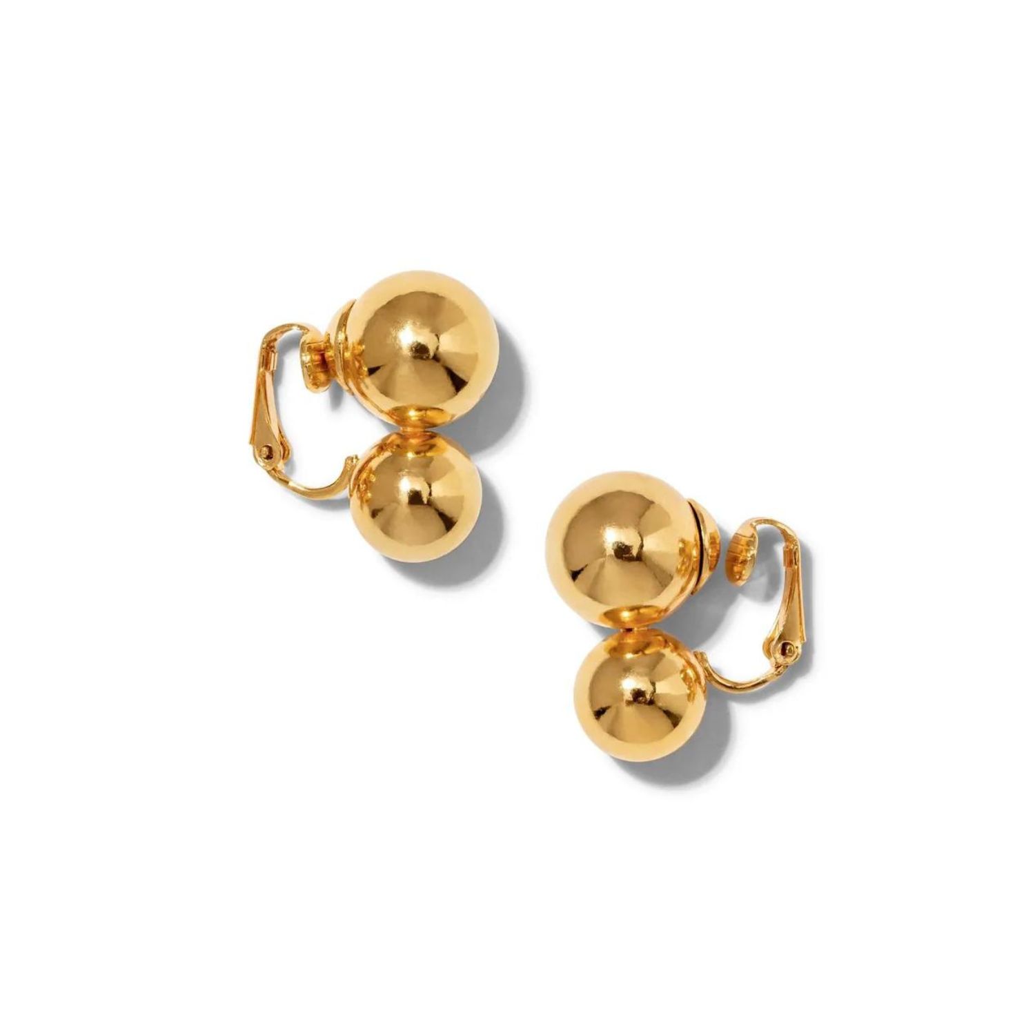Gold Uptown Orbita Clip On Earrings