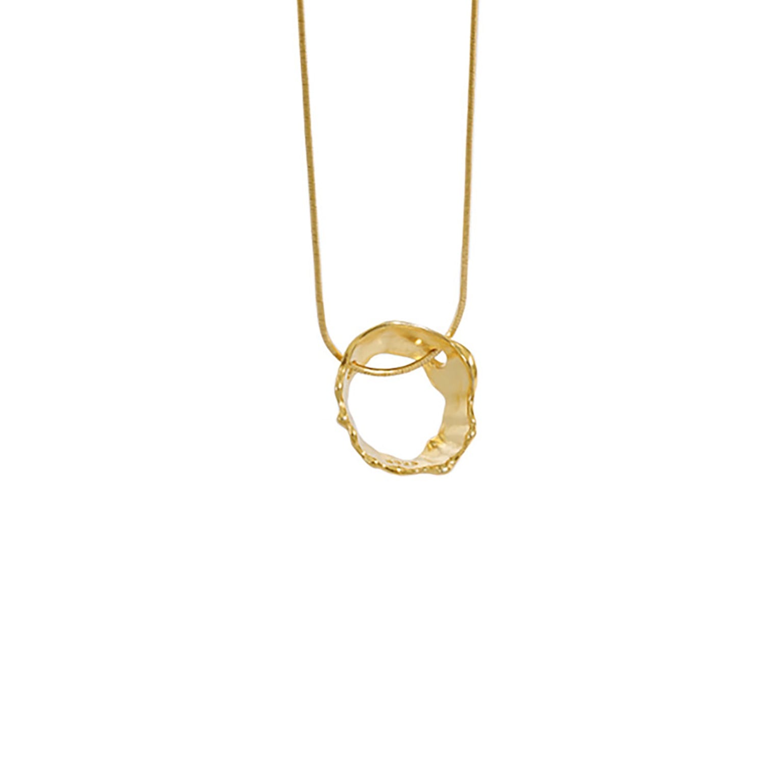 Gold Vermeil Findhorn Circle Necklace