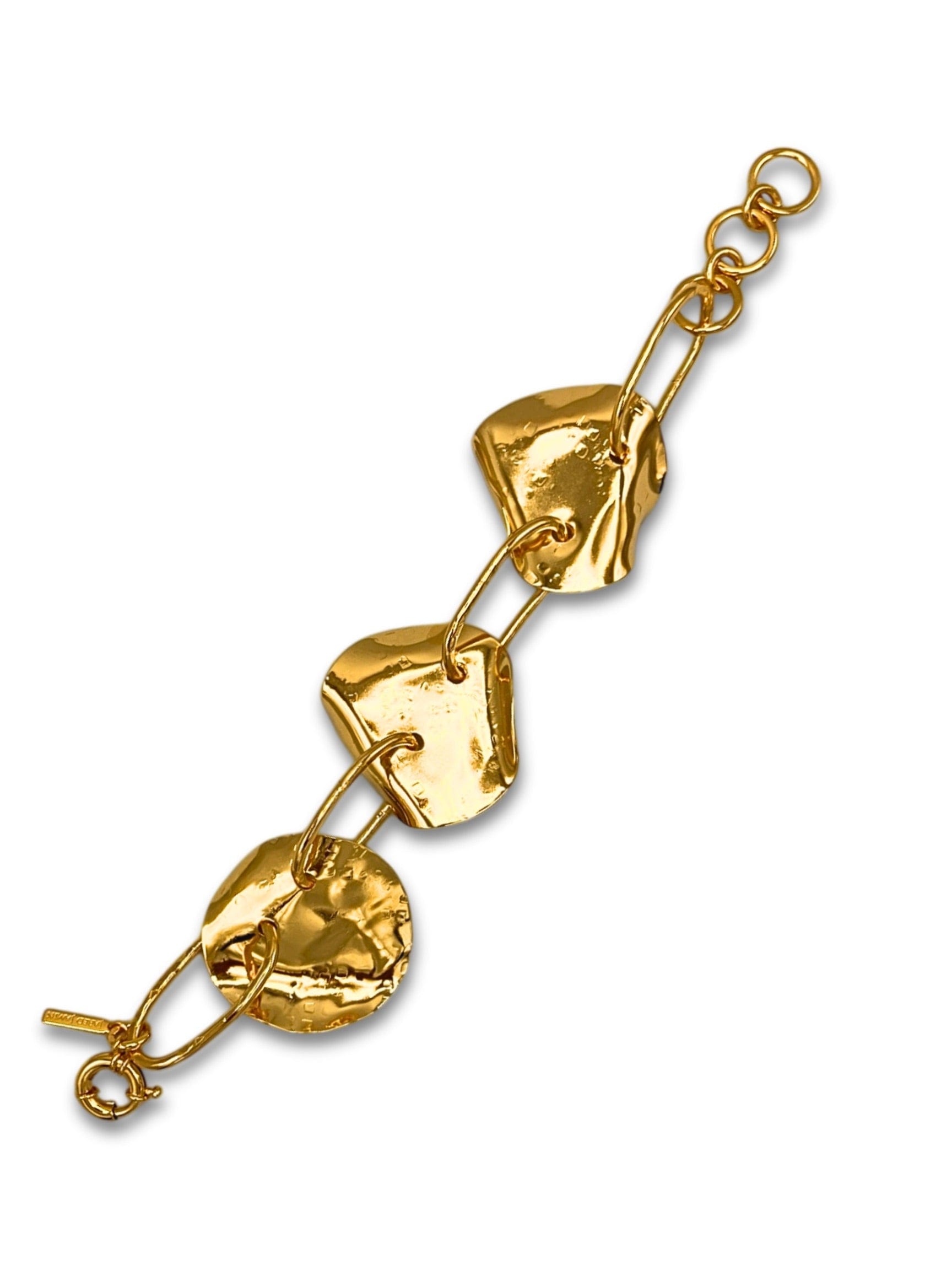 Gold Viviane Link Bracelet