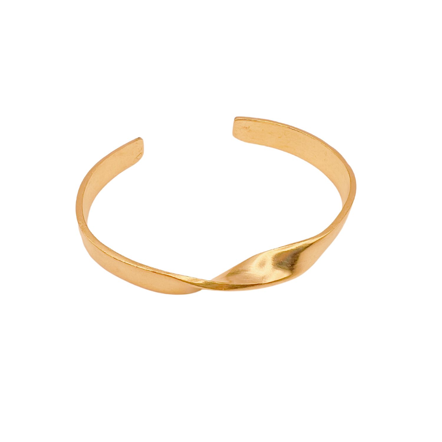 Golden Arc - Cuff Bracelet 24K Gold Plated