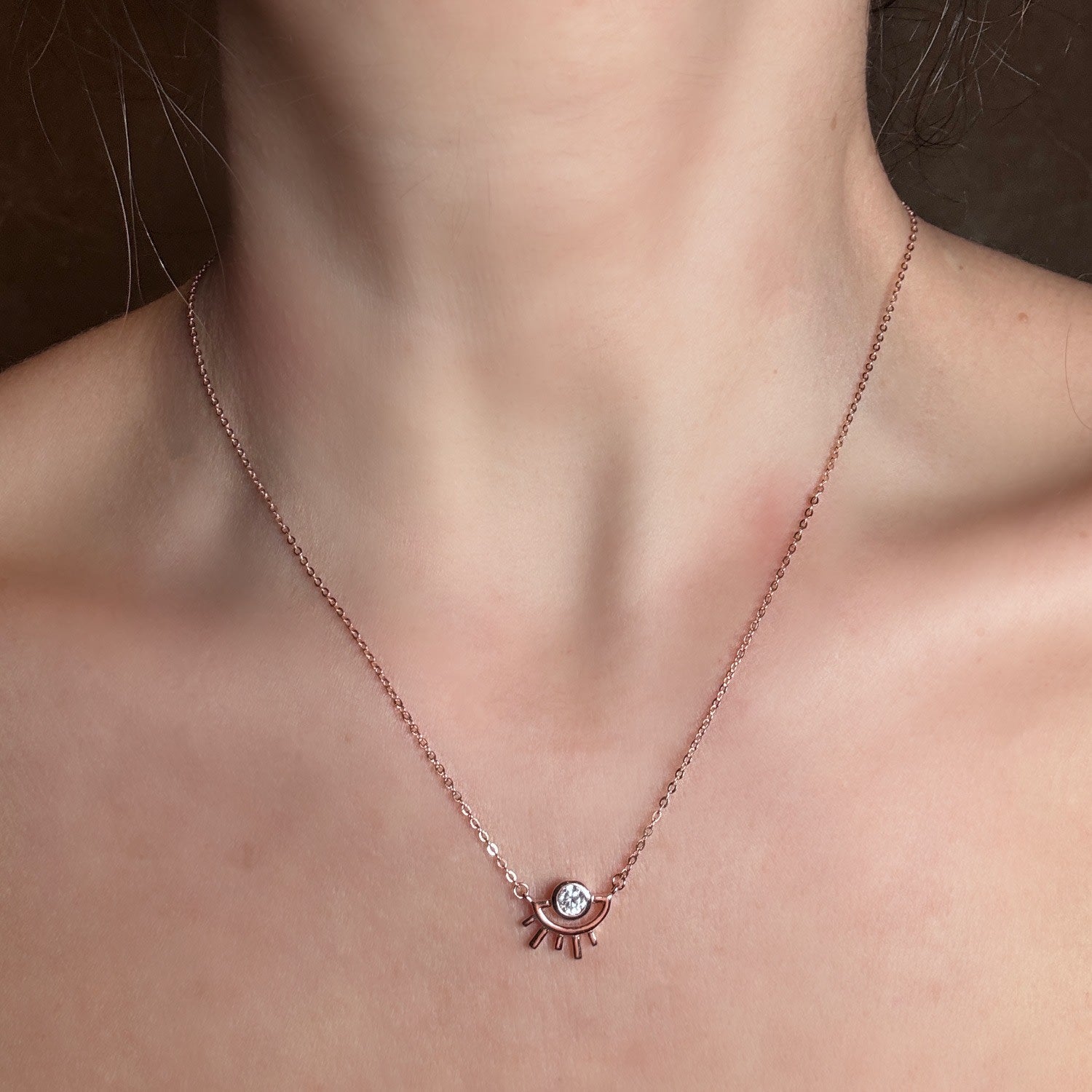 Golden Dawn Pendant Necklace