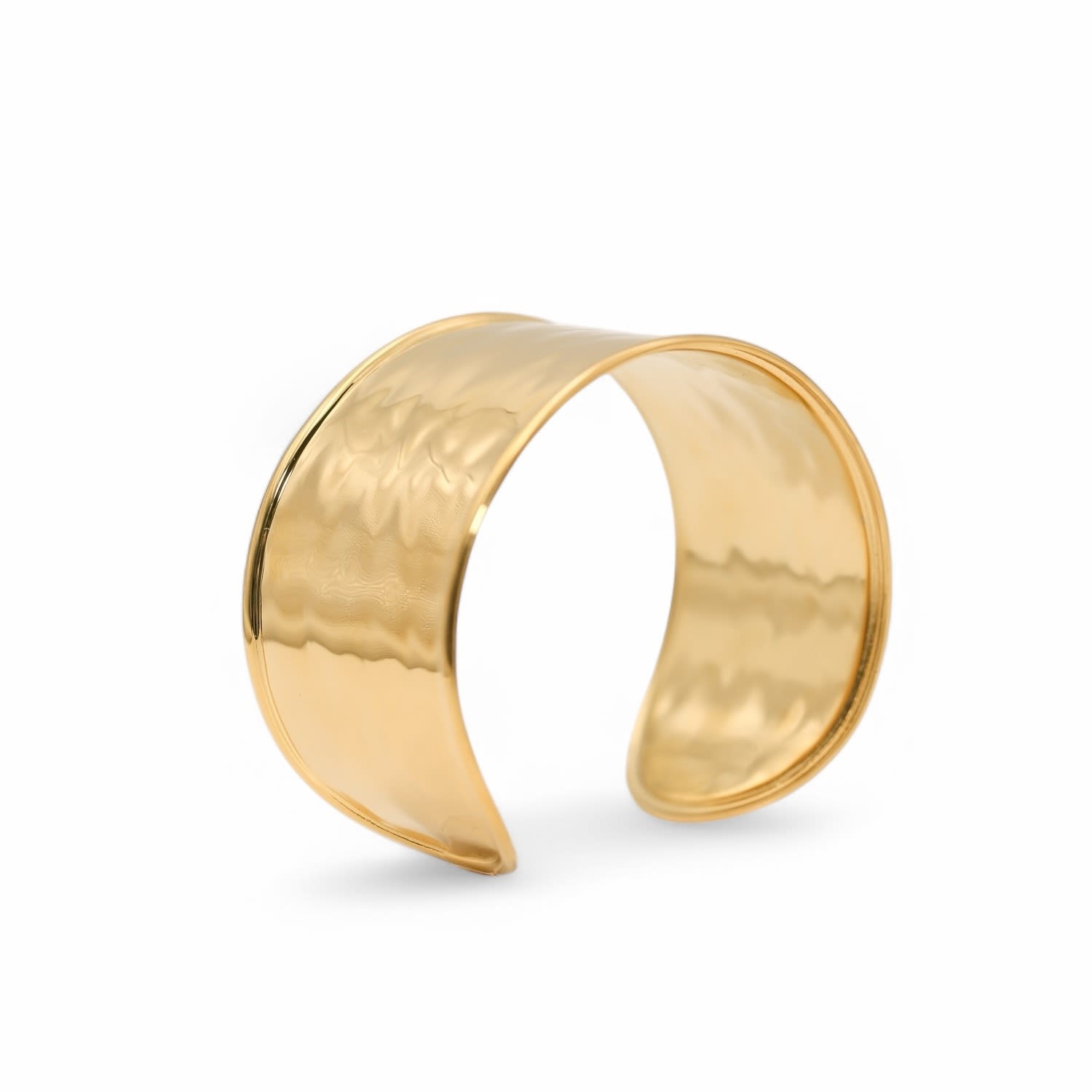 Golden Muse Chunky Cuff Bangle Bracelet