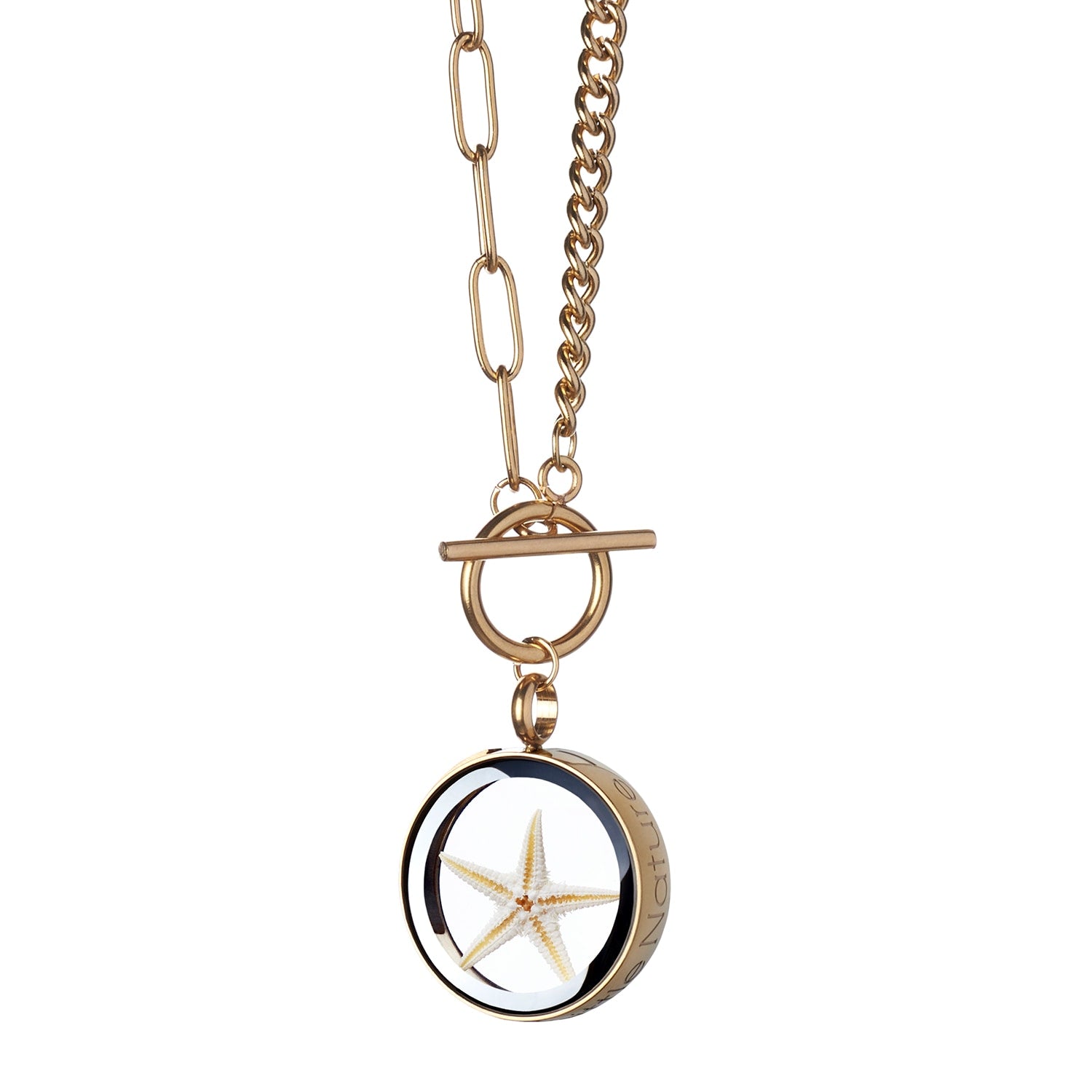 Gold Plated Starfish Necklace – Nature Inspired Jewelry With Ocean Charm - Star Jewellery