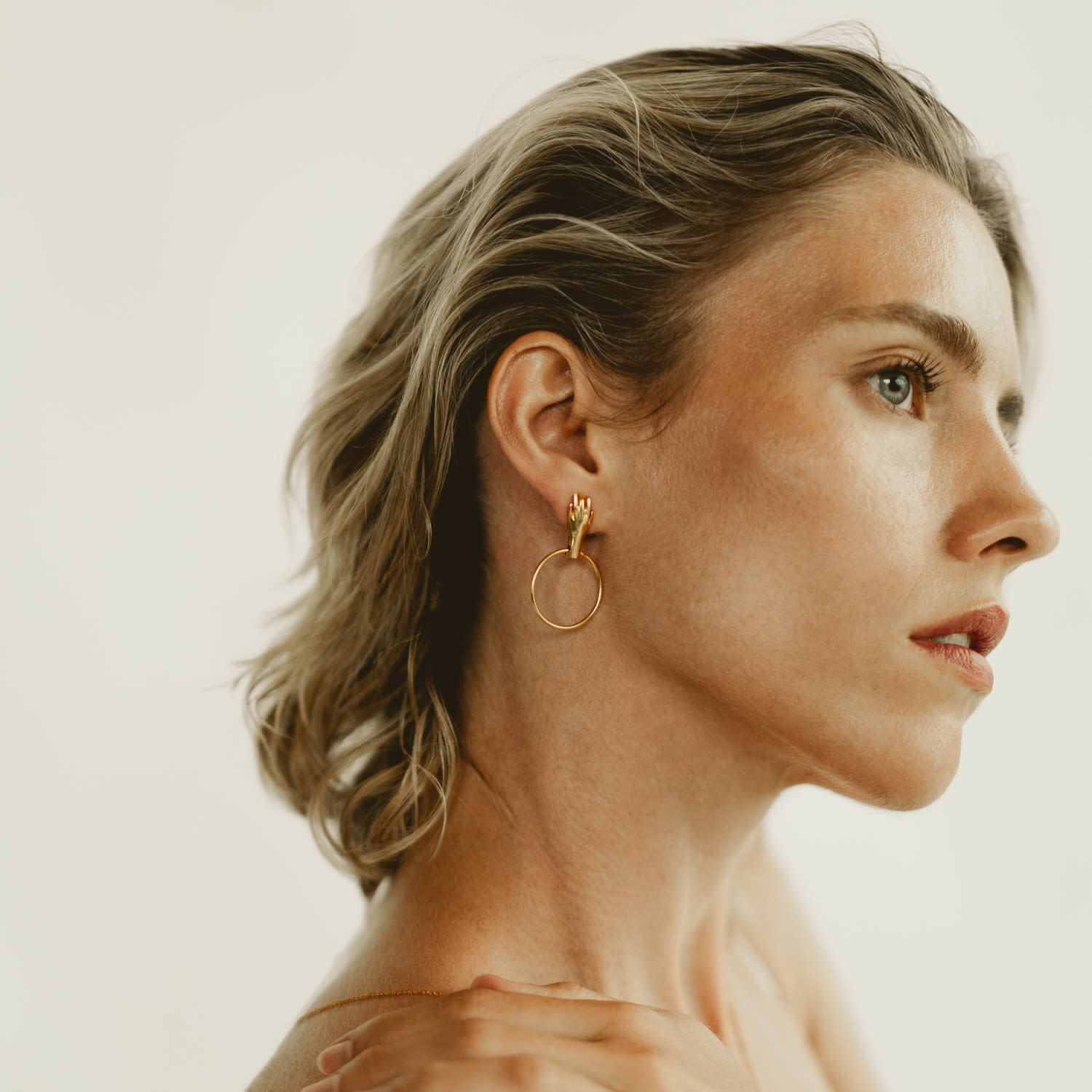 Golden Touch - Statement Earrings 24K Gold Plated