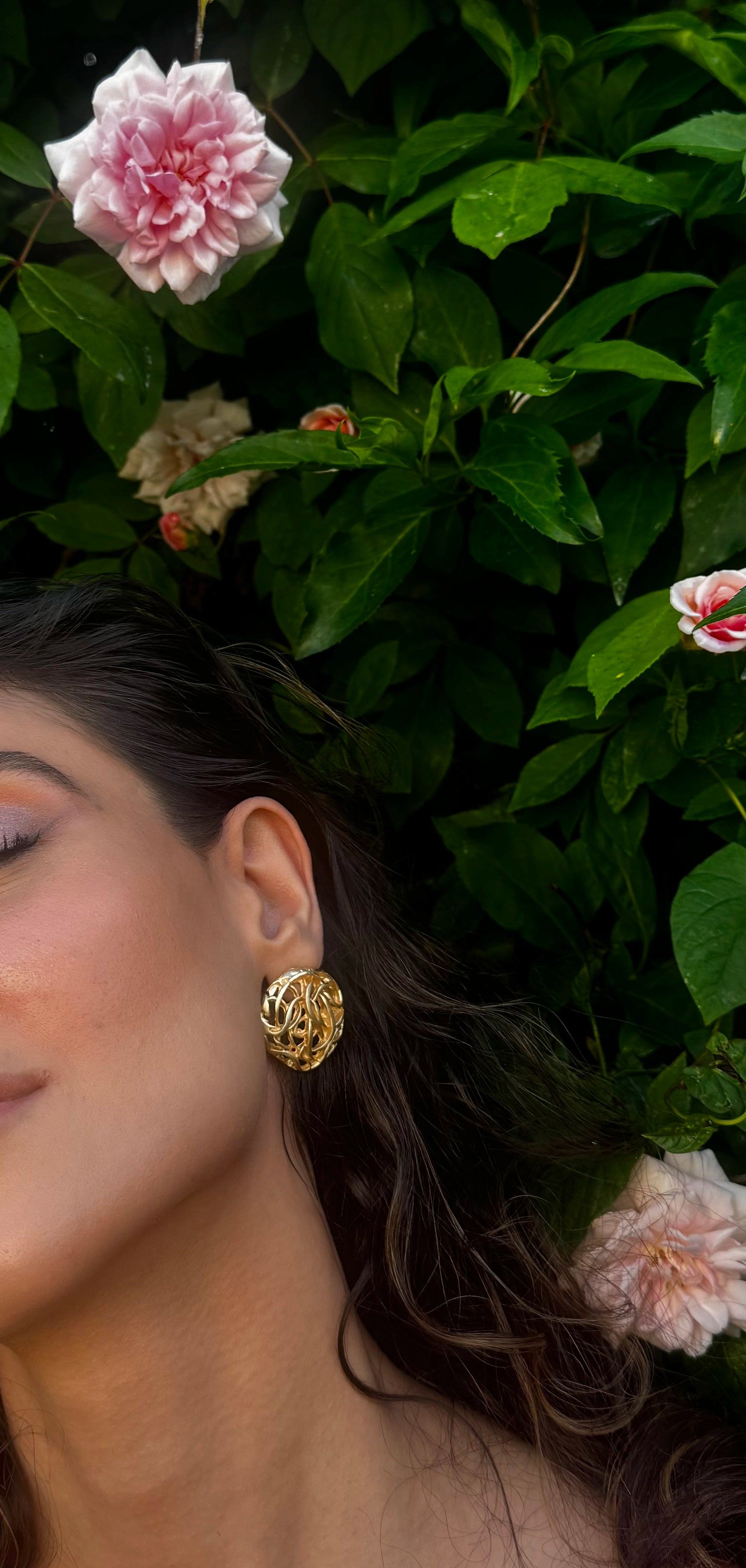 Golden Vines Earrings